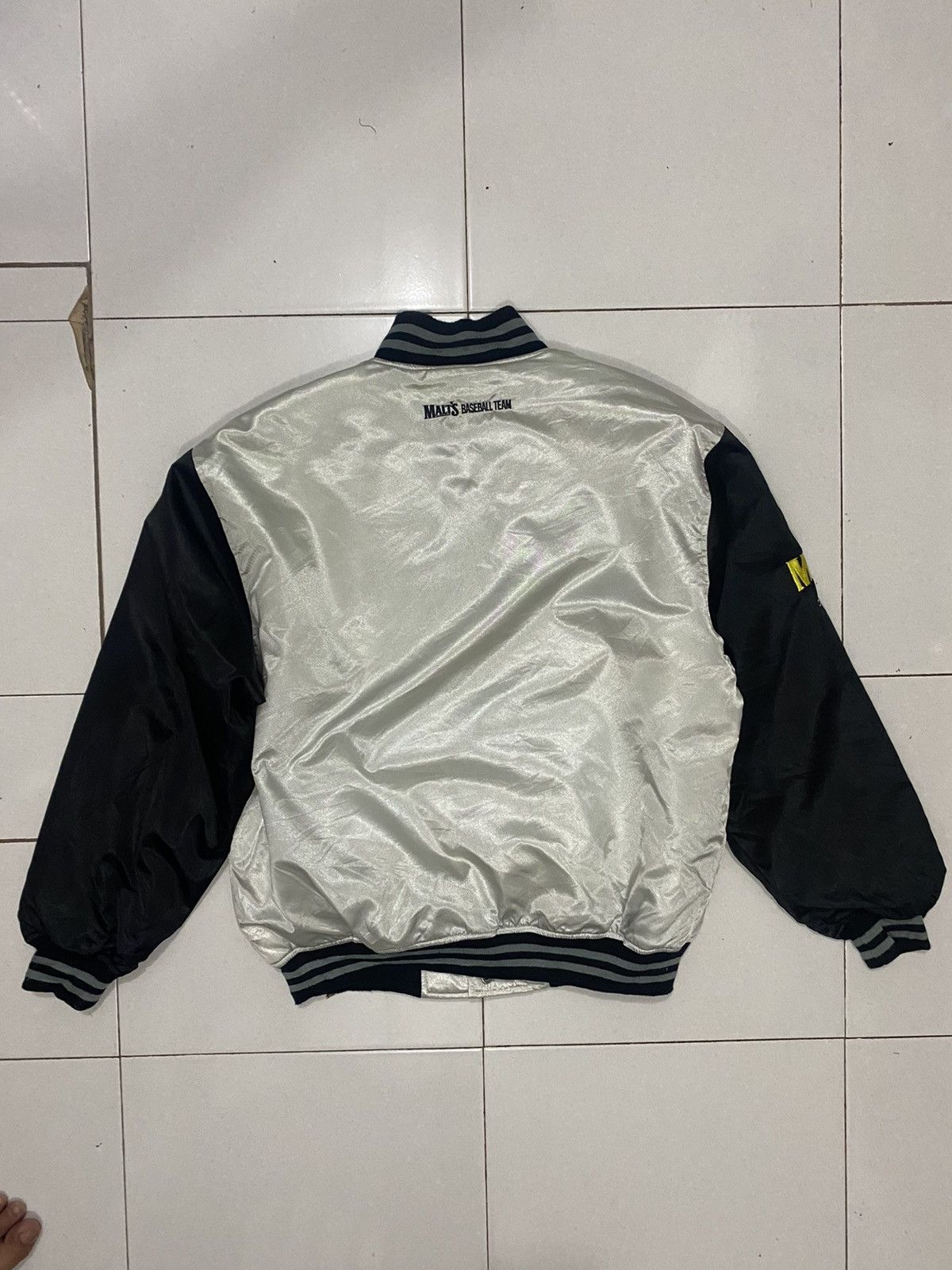 Japanese Brand VTG Malts Baseball Team Bomber Jacket Size US L / EU 52-54 / 3 - 9 Thumbnail
