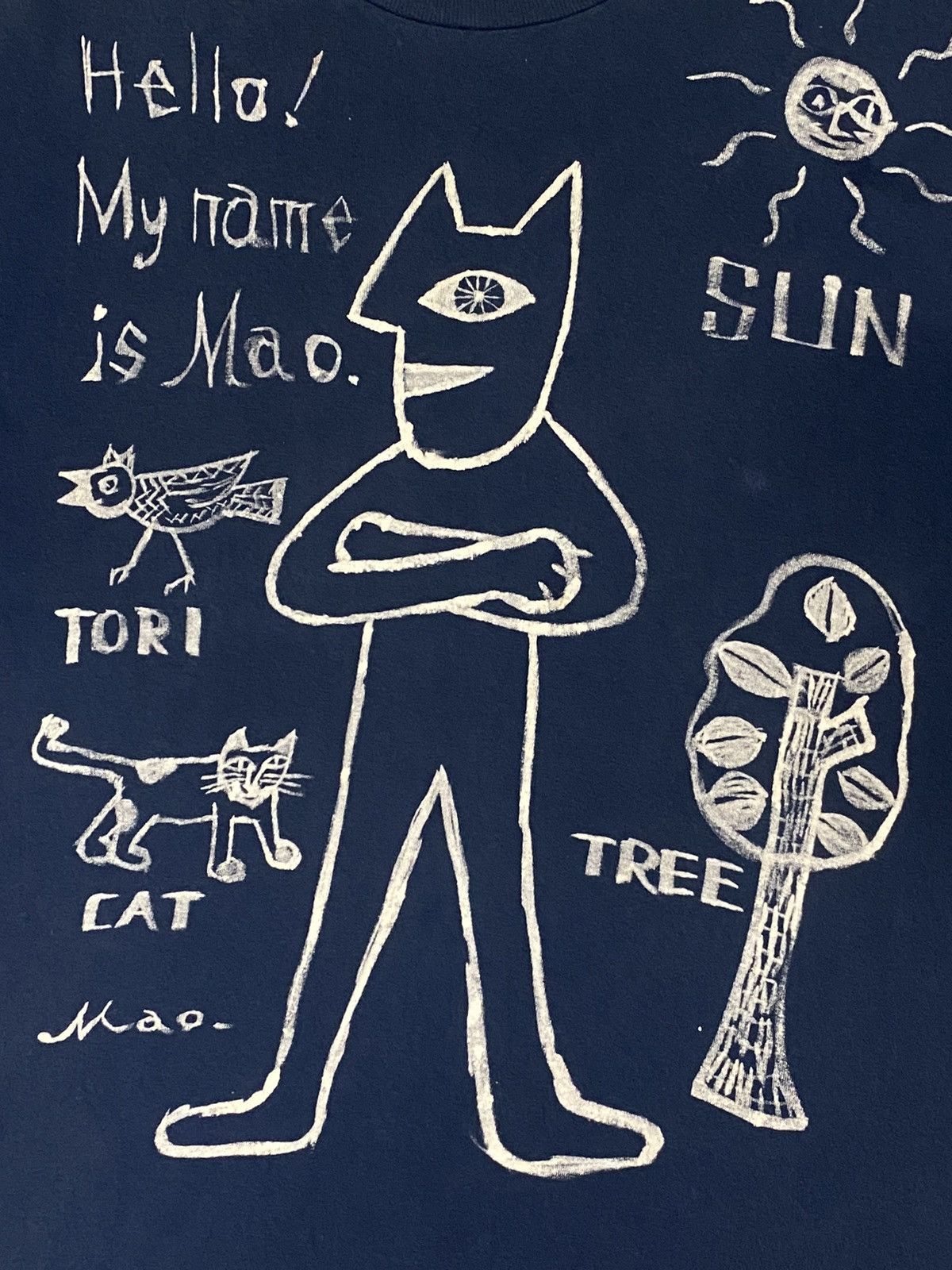 Vintage VINTAGE ART STYLE JEAN BASQUIAT ABT DAILY LIFE SURROUNDING Size US M / EU 48-50 / 2 - 6 Thumbnail