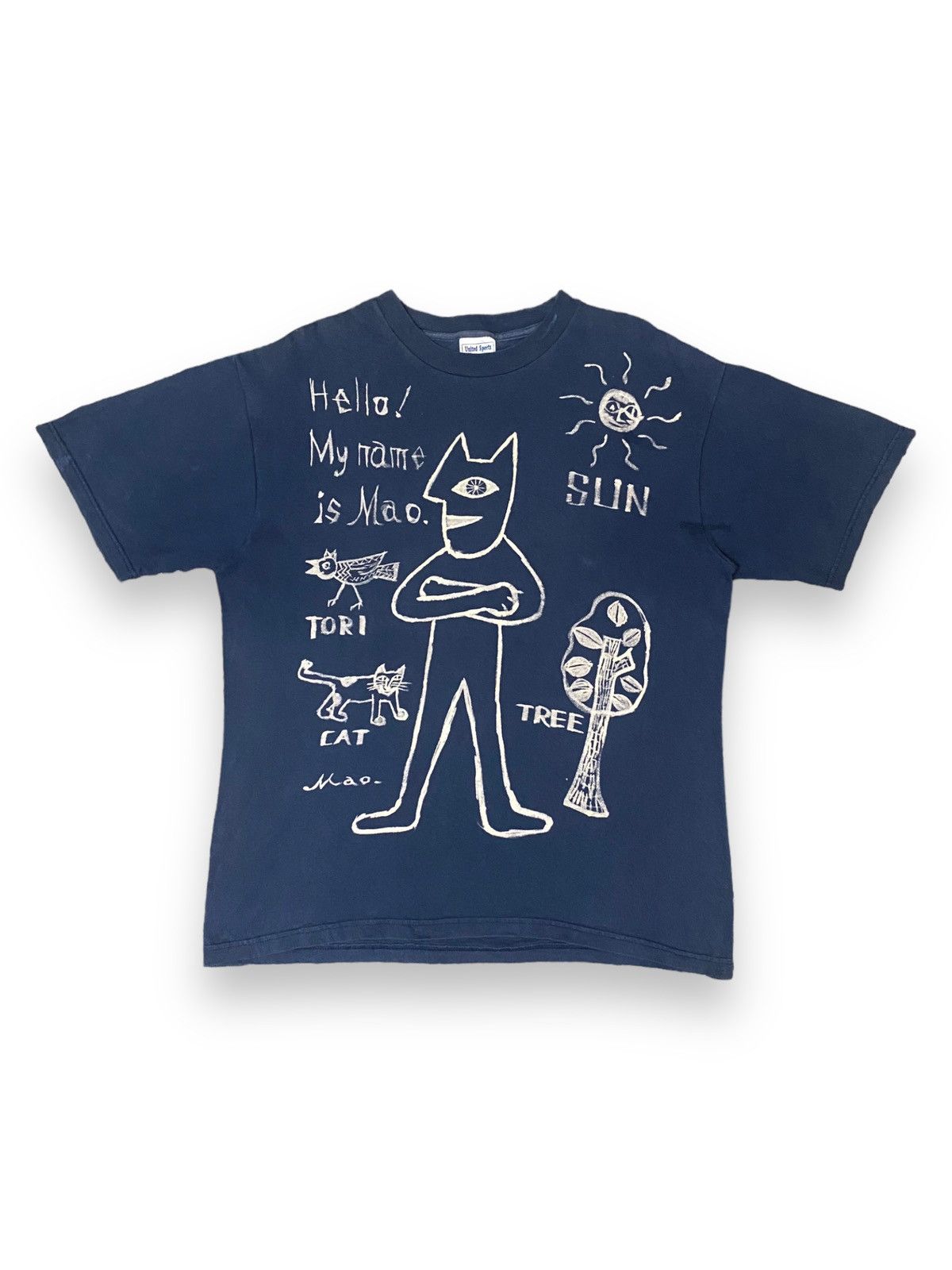 Vintage Tee Art Sketch Mao Mao Heroes Pure Heart Animation