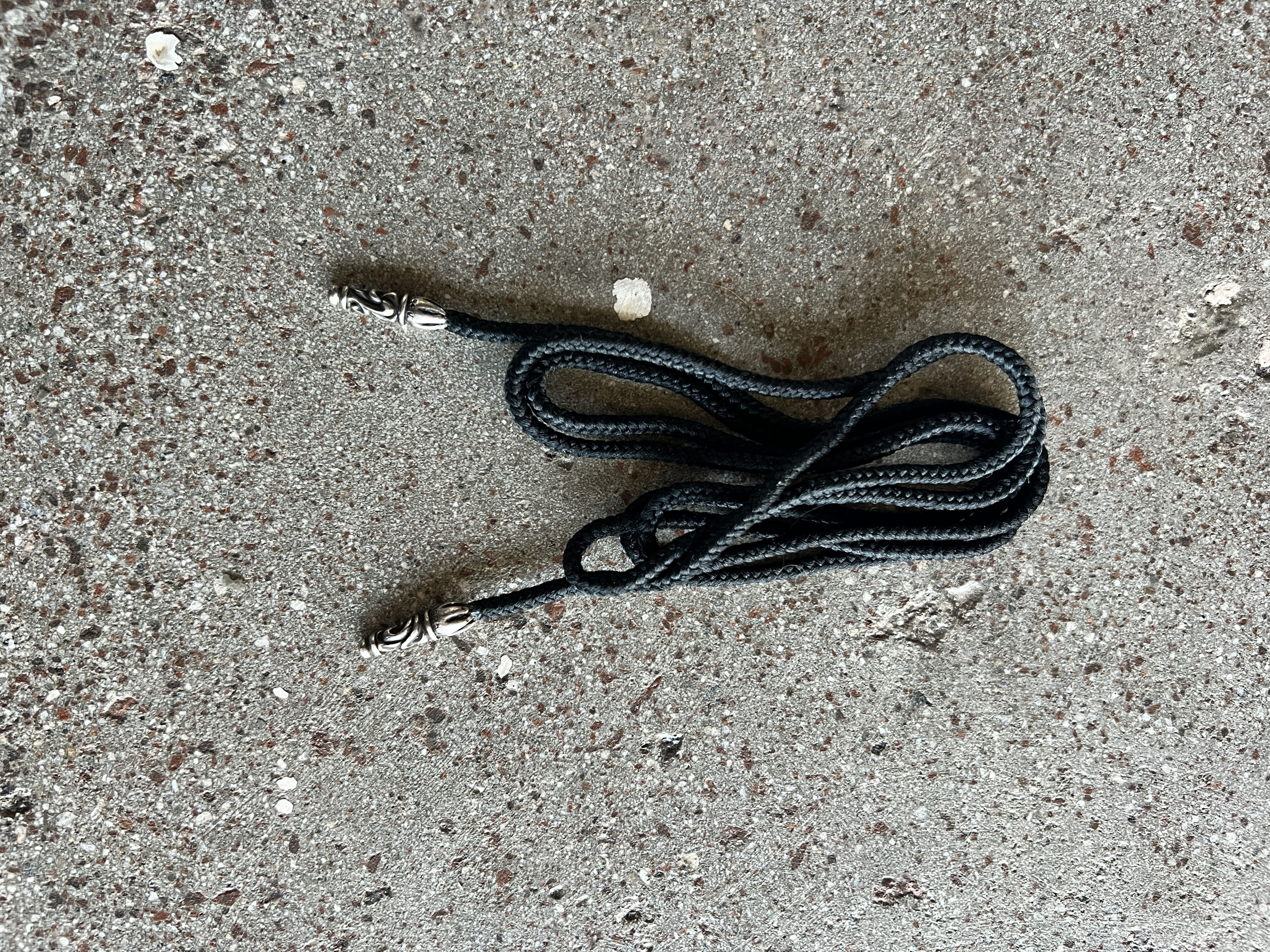 image of Chrome Hearts Bolo Tie in Black, Men's