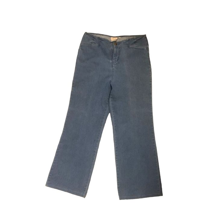 Norm Thompson Norm Thompson Light Wash Bell Bottom Jeans Size 10P | Grailed