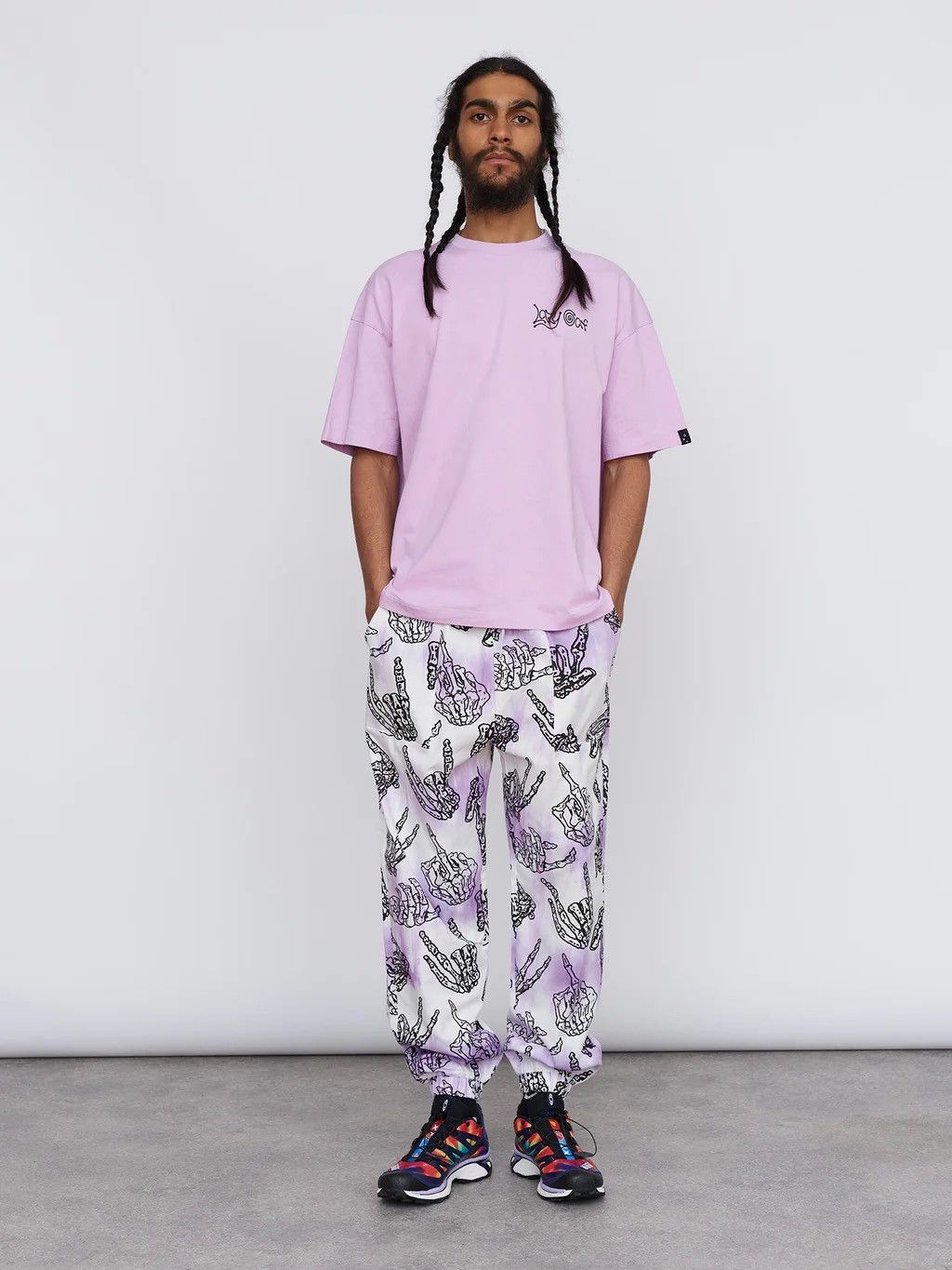 Lazy Oaf Lazy Oaf Skeleton In The Closet Track pants grunge size S/M Size US 35 - 7 Thumbnail