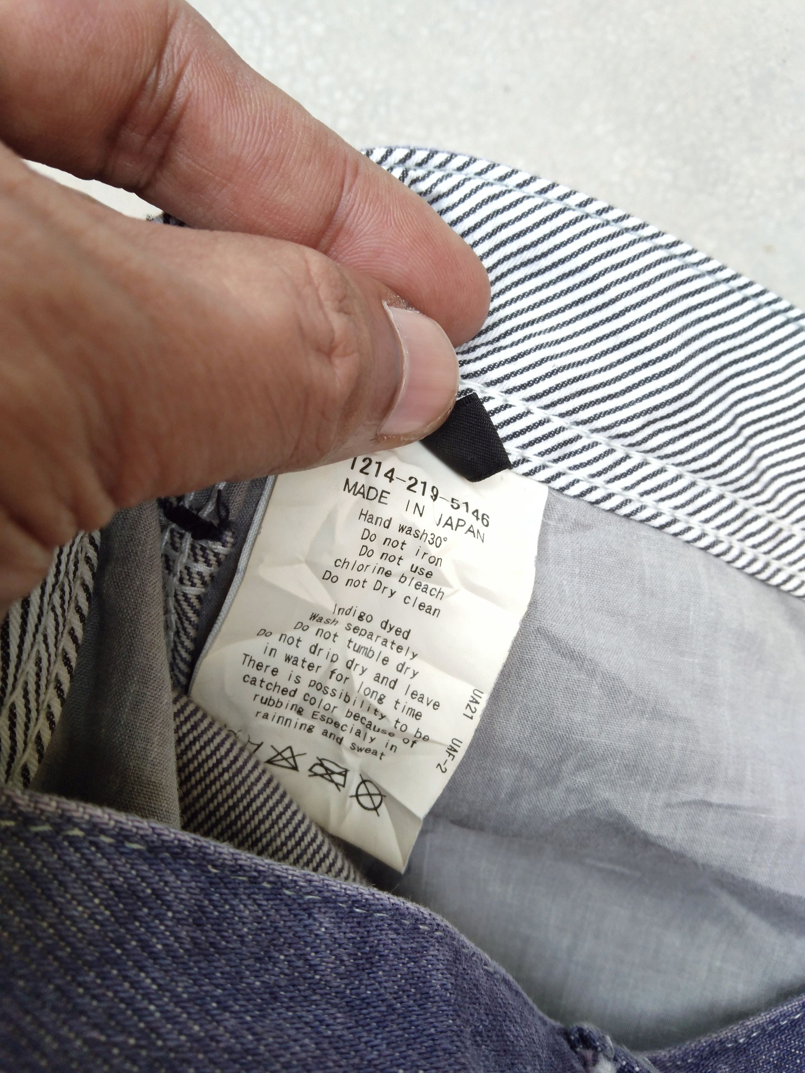 Japanese Brand Beauty & Youth Carpenter Jeans 32x25 Size US 32 / EU 48 - 7 Thumbnail