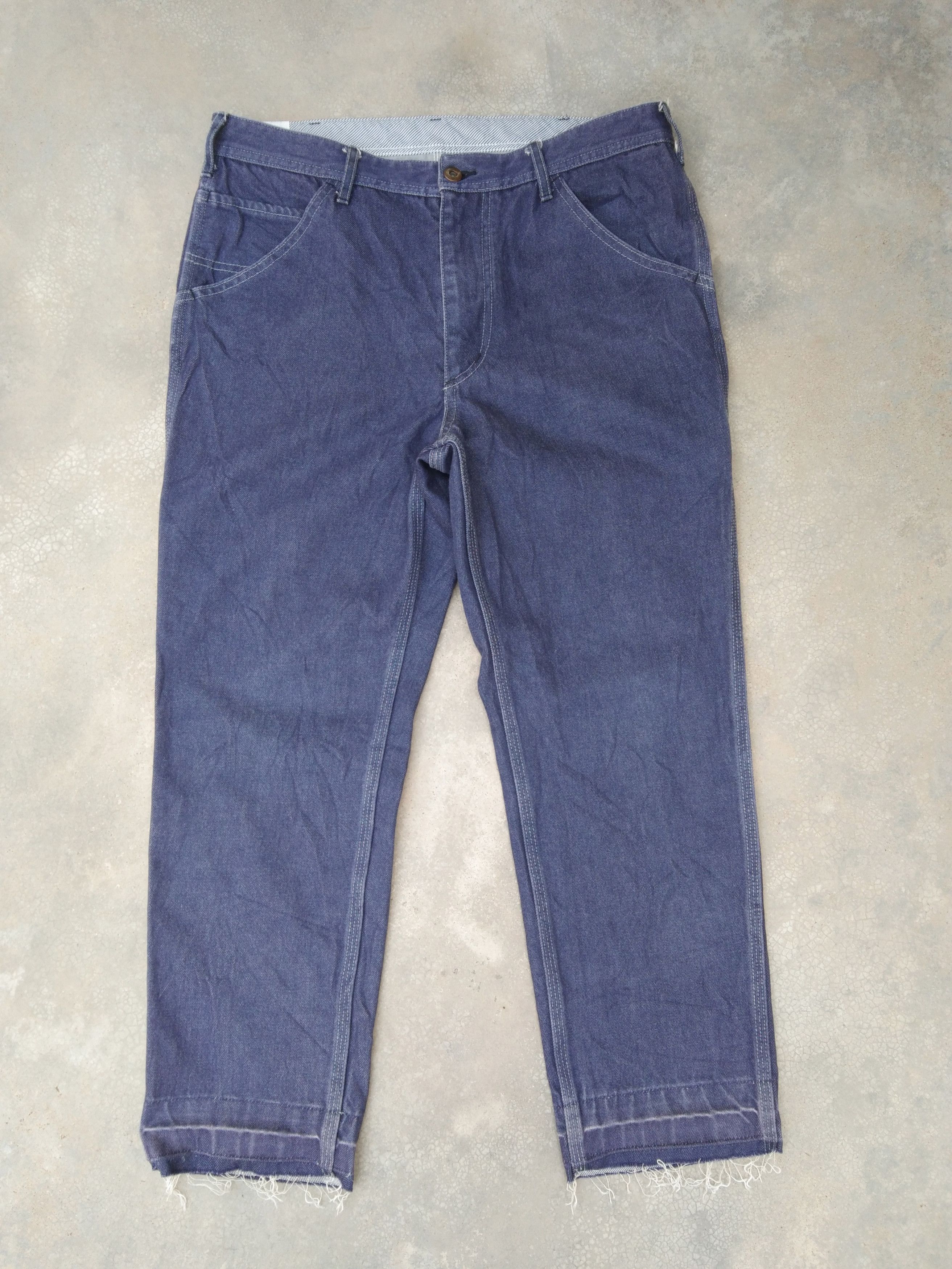 Japanese Brand Beauty & Youth Carpenter Jeans 32x25 Size US 32 / EU 48 - 3 Thumbnail