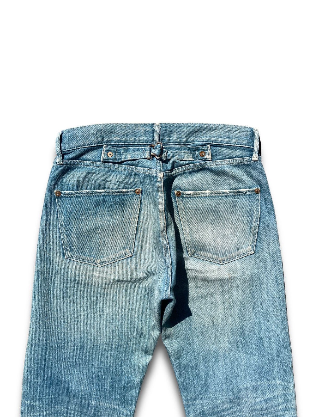 Jun Takahashi × Uniqlo × Vintage Limited Vintage 90s Buckle Kaihara Jeans Size US 30 / EU 46 - 4 Thumbnail