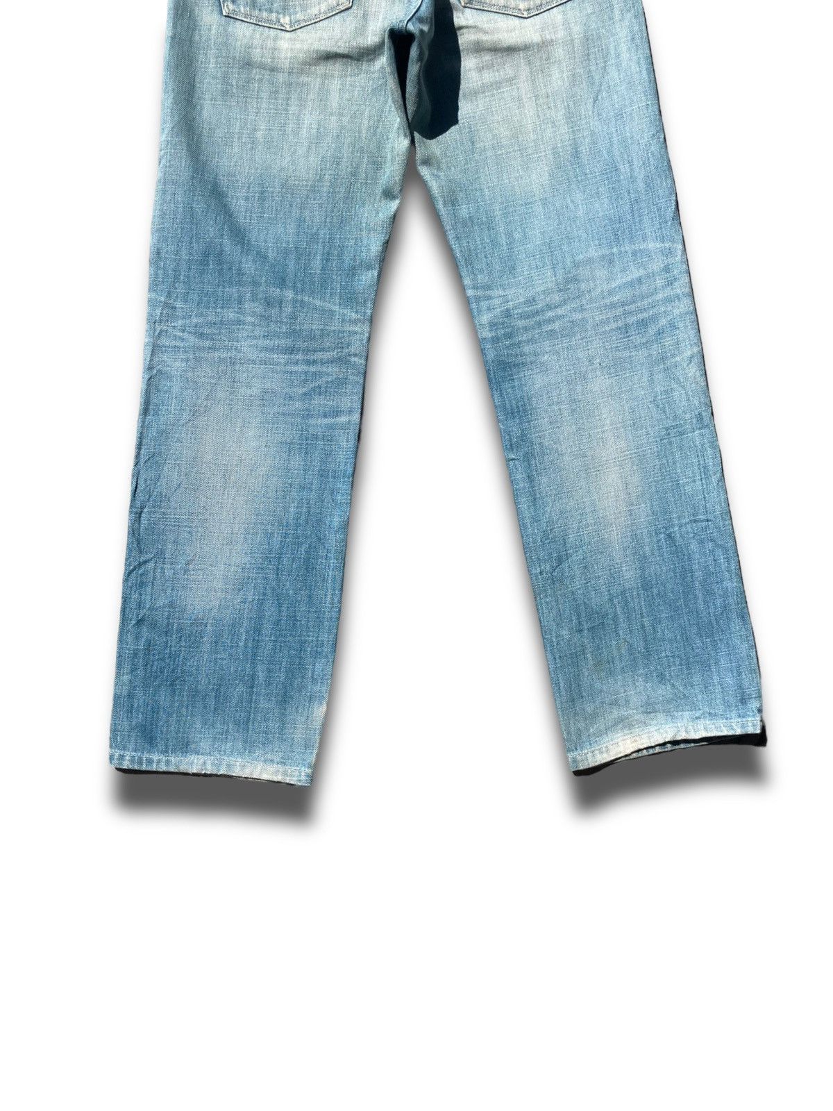 Jun Takahashi × Uniqlo × Vintage Limited Vintage 90s Buckle Kaihara Jeans Size US 30 / EU 46 - 7 Thumbnail