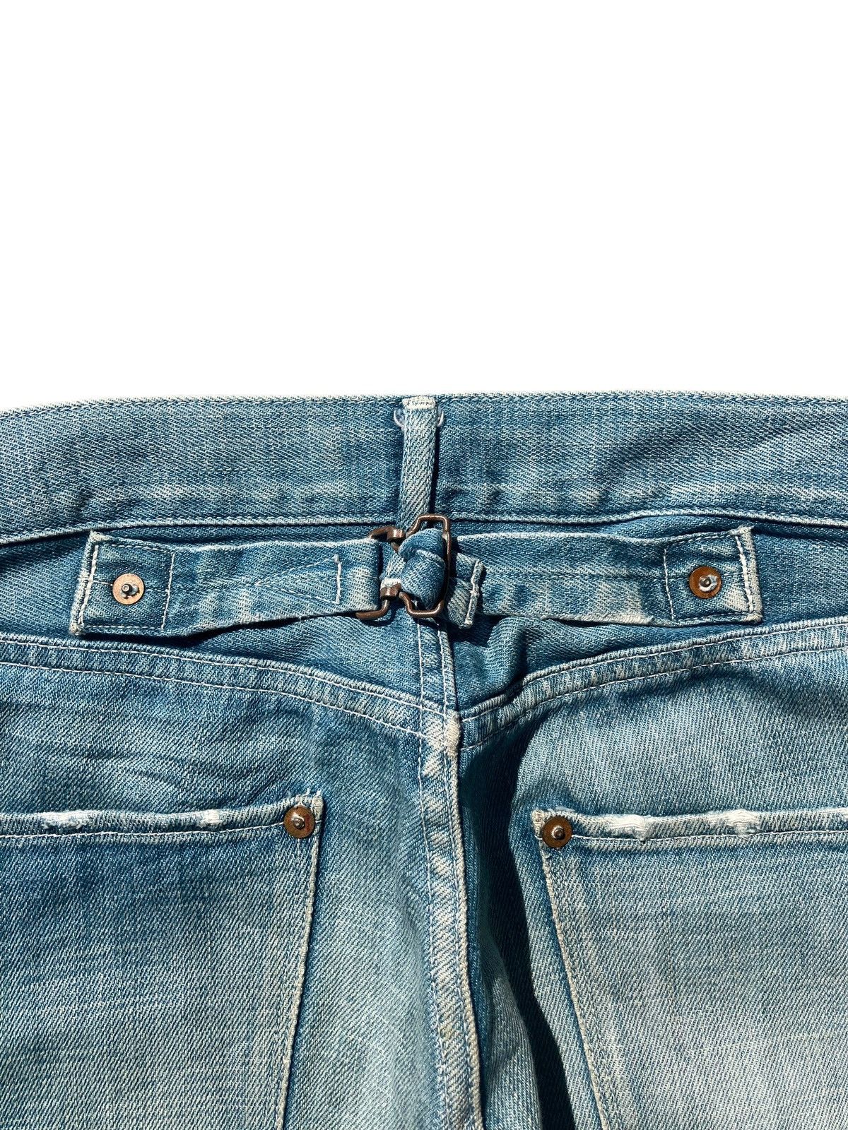 Jun Takahashi × Uniqlo × Vintage Limited Vintage 90s Buckle Kaihara Jeans Size US 30 / EU 46 - 5 Thumbnail