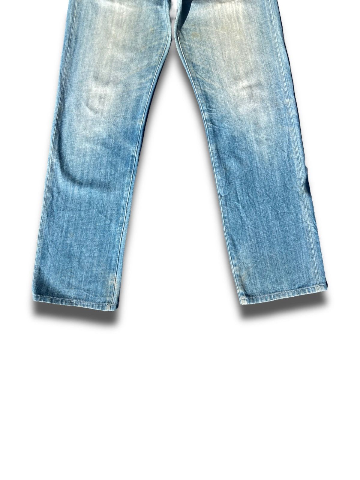 Jun Takahashi × Uniqlo × Vintage Limited Vintage 90s Buckle Kaihara Jeans Size US 30 / EU 46 - 8 Thumbnail