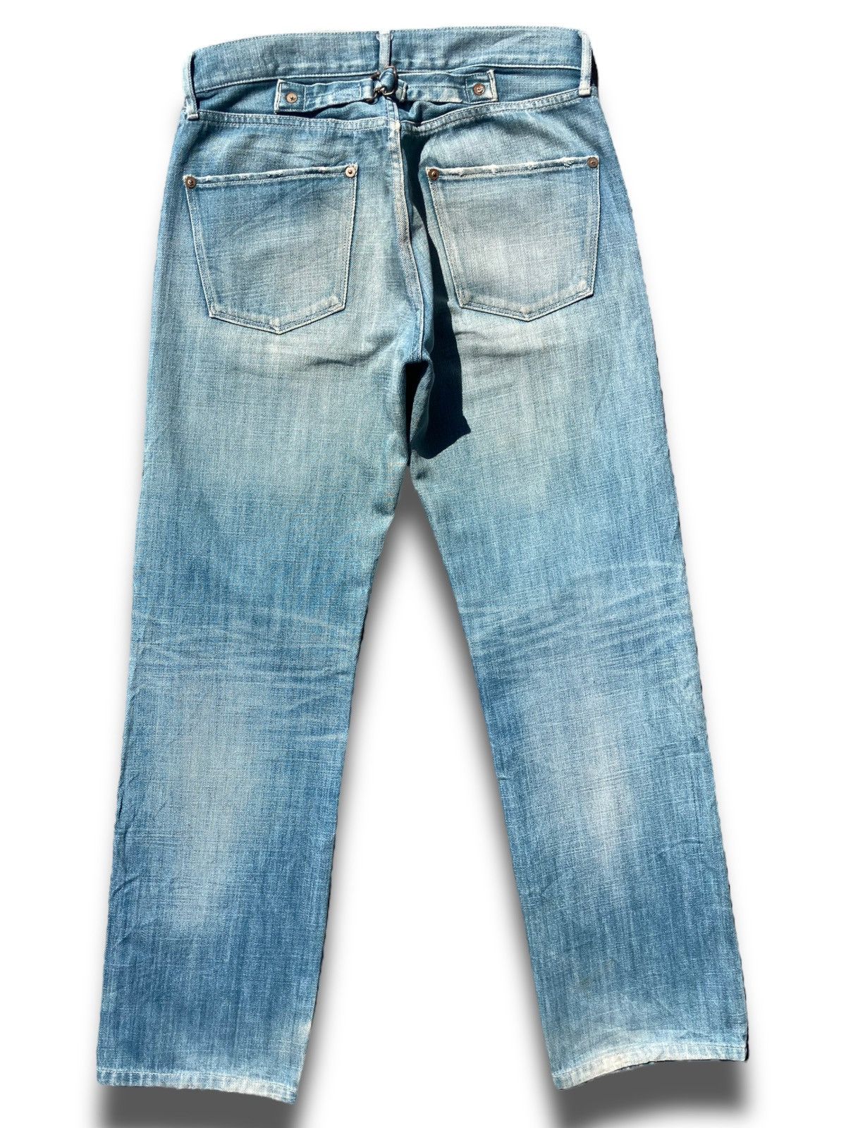 Jun Takahashi × Uniqlo × Vintage Limited Vintage 90s Buckle Kaihara Jeans Size US 30 / EU 46 - 1 Thumbnail