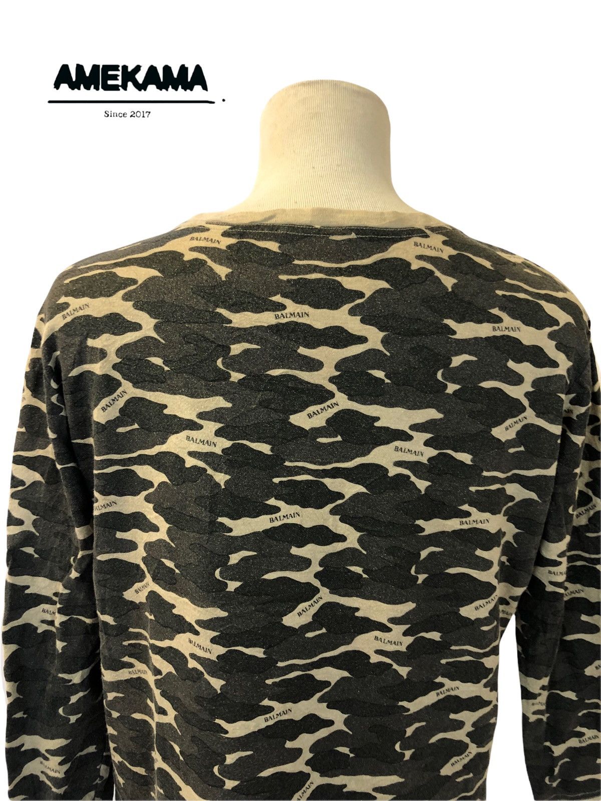 Balmain Balmain Camouflage Longsleeve Shirts Size US M / EU 48-50 / 2 - 6 Thumbnail