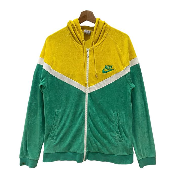 Nike Vintage NIKE Sportswear Colour Block Hoodie Zipper Jacket