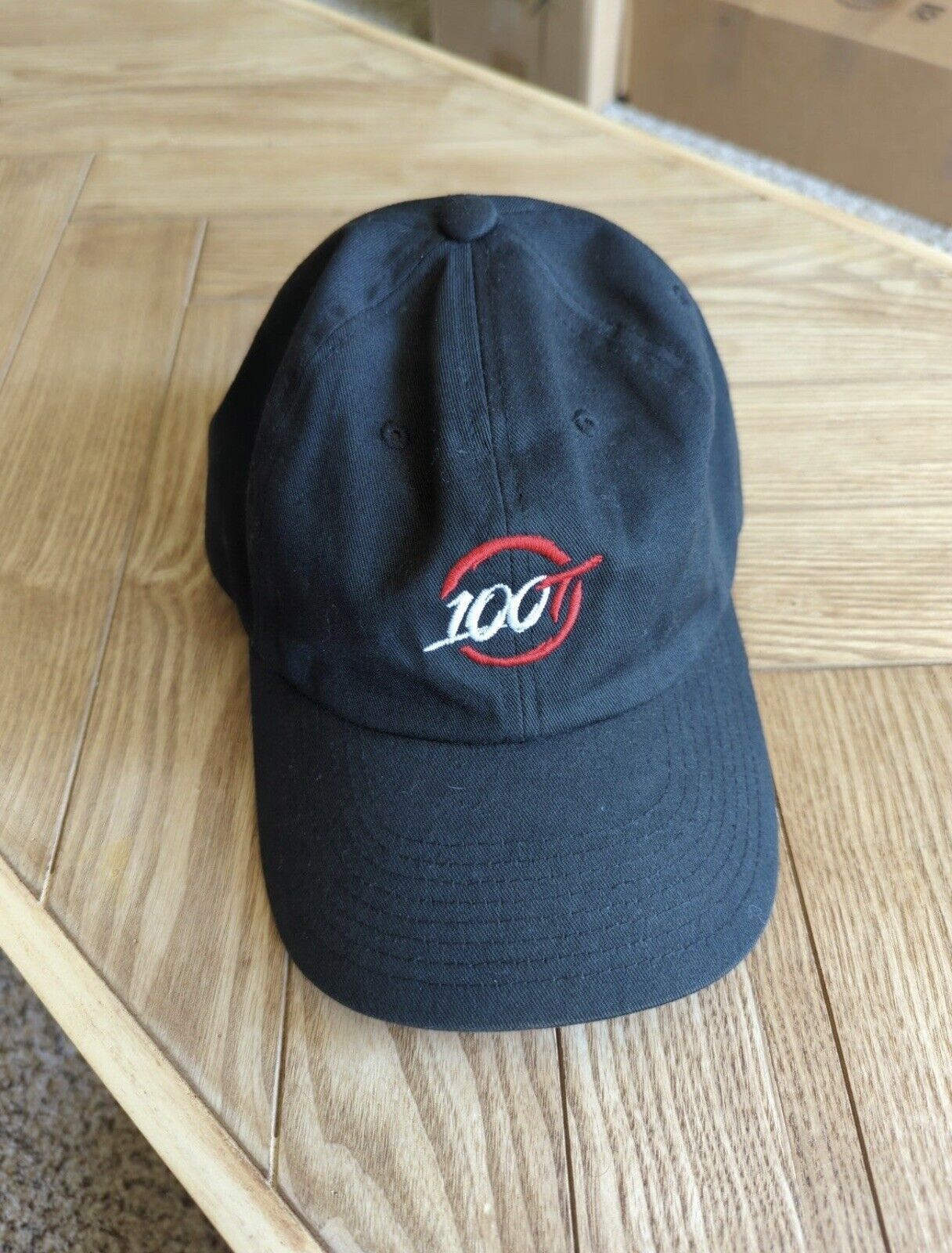 100 Thieves 100 Thieves OG Esports Circle Logo Dad Hat Black Cap | Grailed