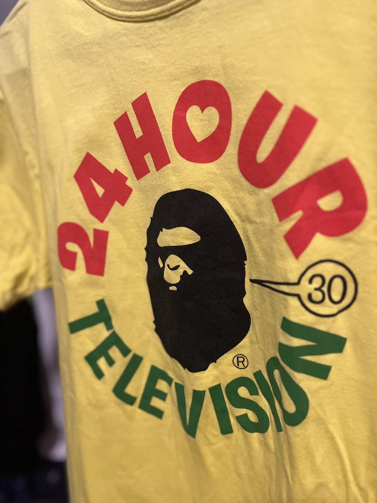Bape Bape Shirt 24 hour TV Size US L / EU 52-54 / 3 - 3 Thumbnail