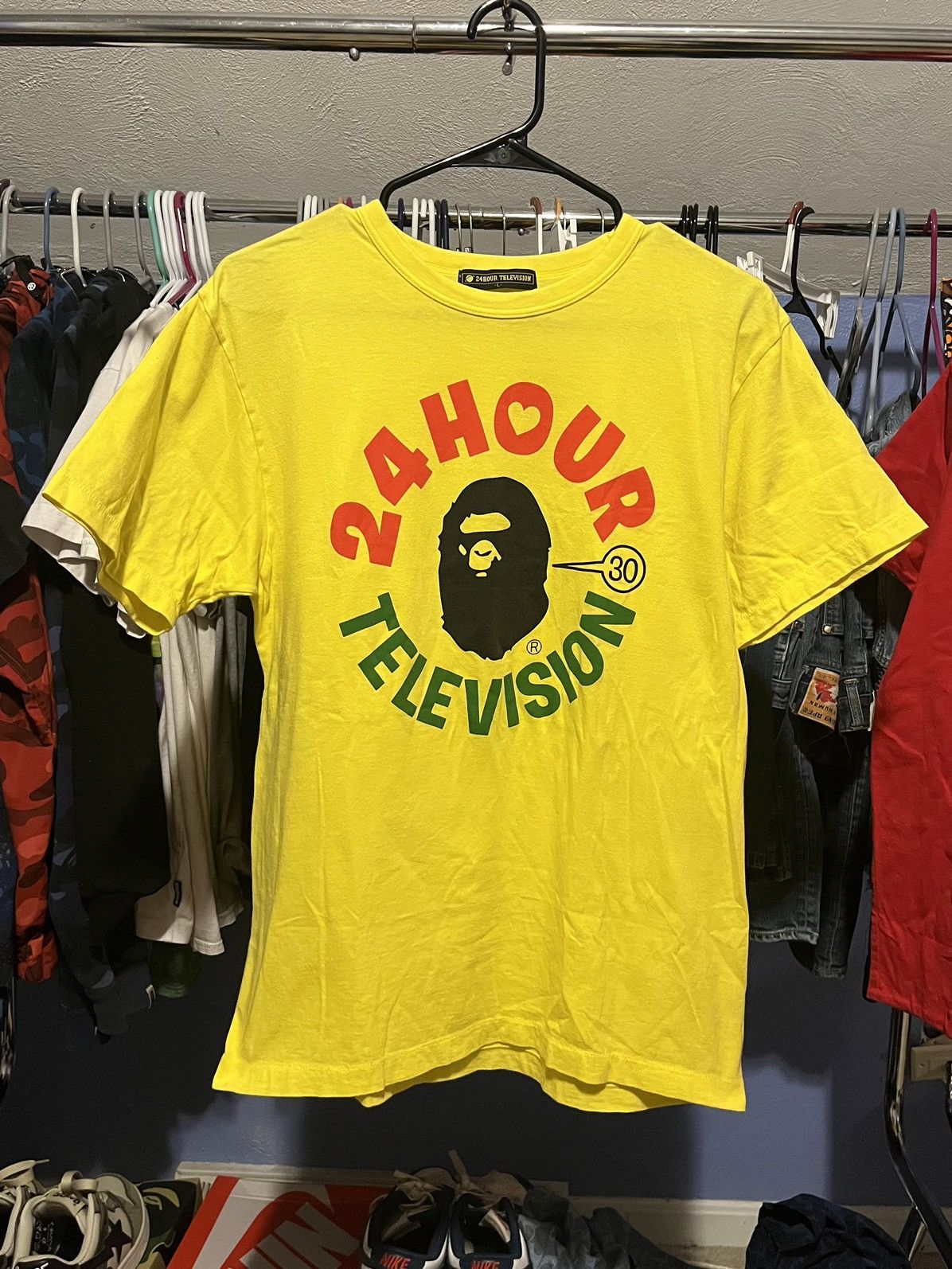 Bape Bape Shirt 24 hour TV Size US L / EU 52-54 / 3 - 1 Thumbnail
