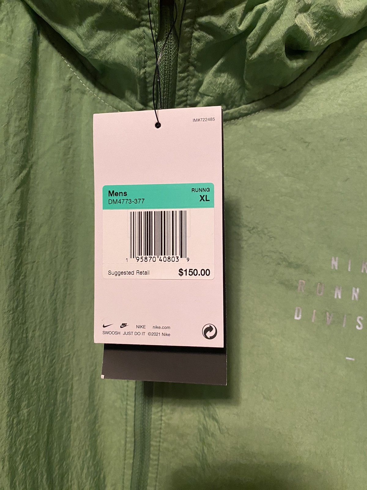 Nike Nike Running Division Track Jacket Sz XL Size US XL / EU 56 / 4 - 2 Thumbnail