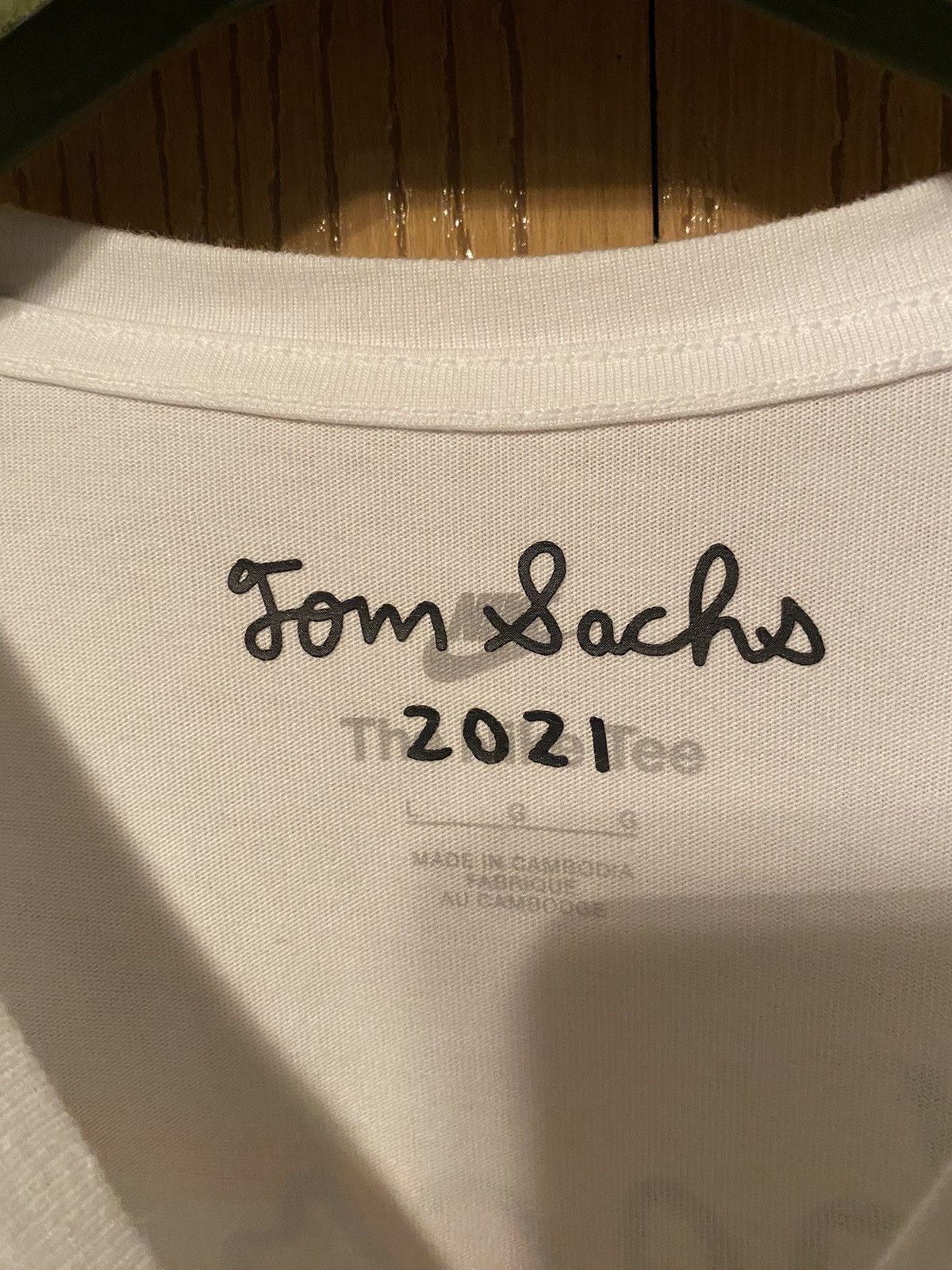 Nike × Tom Sachs Nike Tom Sachs Tee Sz L Size US L / EU 52-54 / 3 - 3 Thumbnail