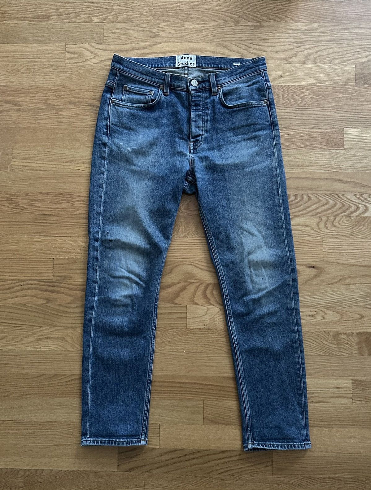 Acne Studios Acne Studios Town Straight Jeans Size US 31 - 1 Thumbnail