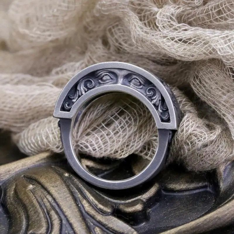 Jewelry Waze Dark Eye Resizeable Ring Size ONE SIZE - 2 Thumbnail