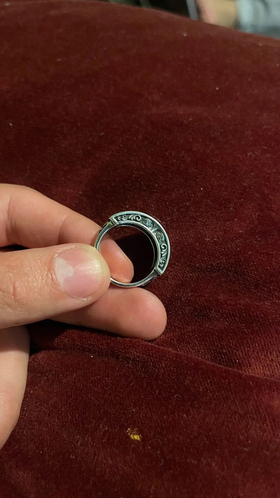 Jewelry Waze Dark Eye Resizeable Ring Size ONE SIZE - 6 Thumbnail