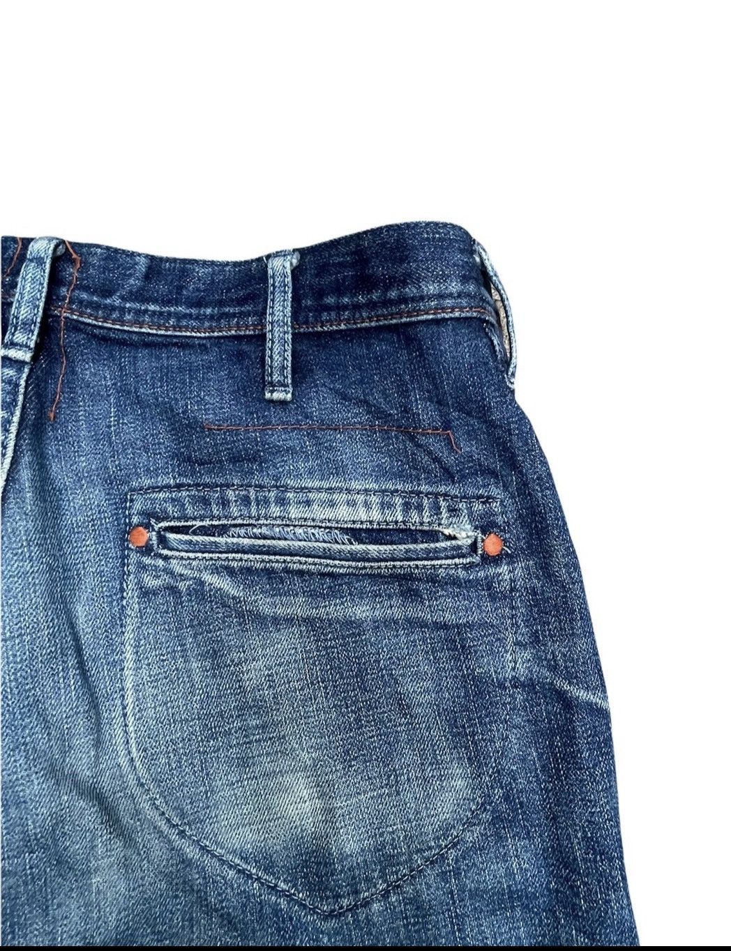 Japanese Brand Vintage Japanesse Redline Denim Rework Size US 32 / EU 48 - 13 Thumbnail