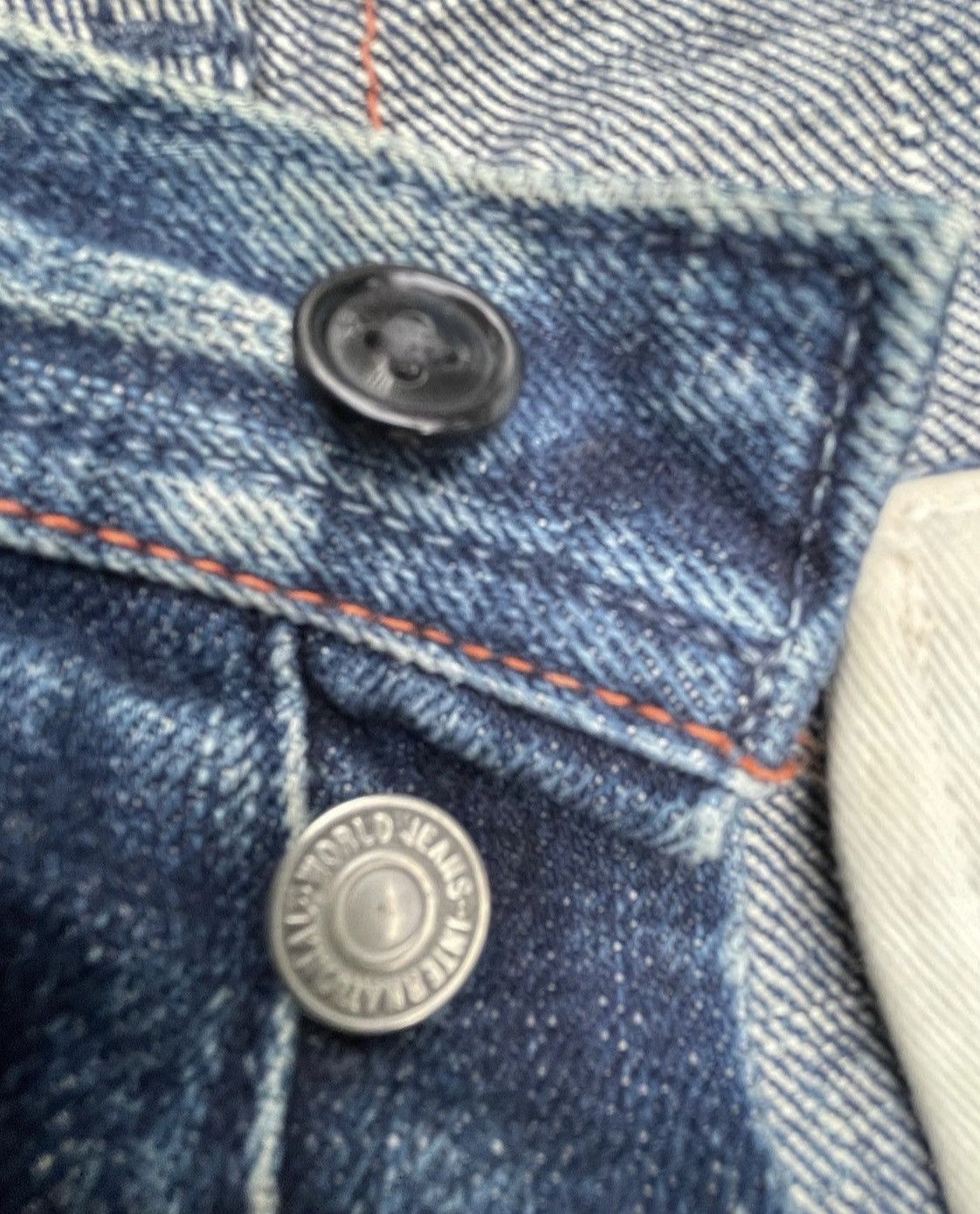 Japanese Brand Vintage Japanesse Redline Denim Rework Size US 32 / EU 48 - 9 Thumbnail