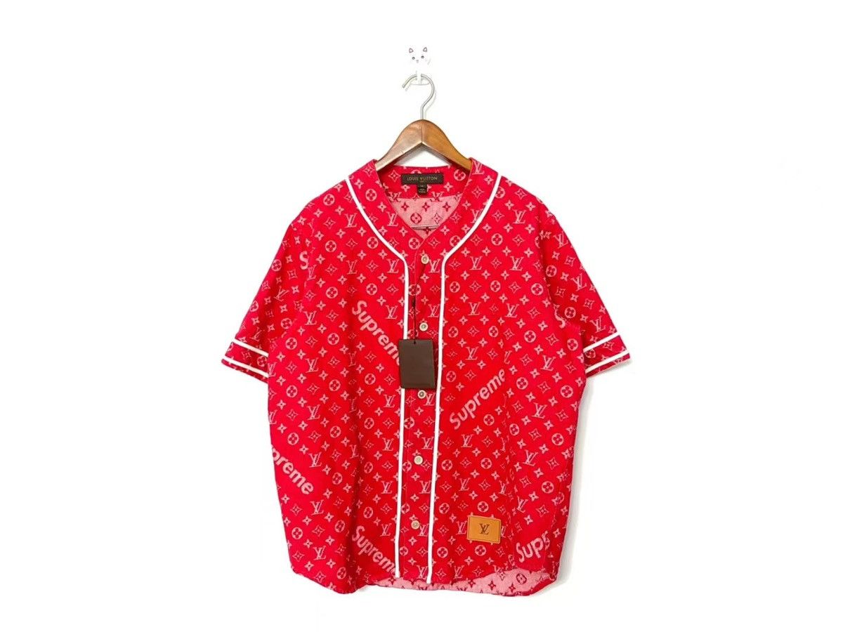 supreme x louis vuitton baseball jacket｜TikTok Search