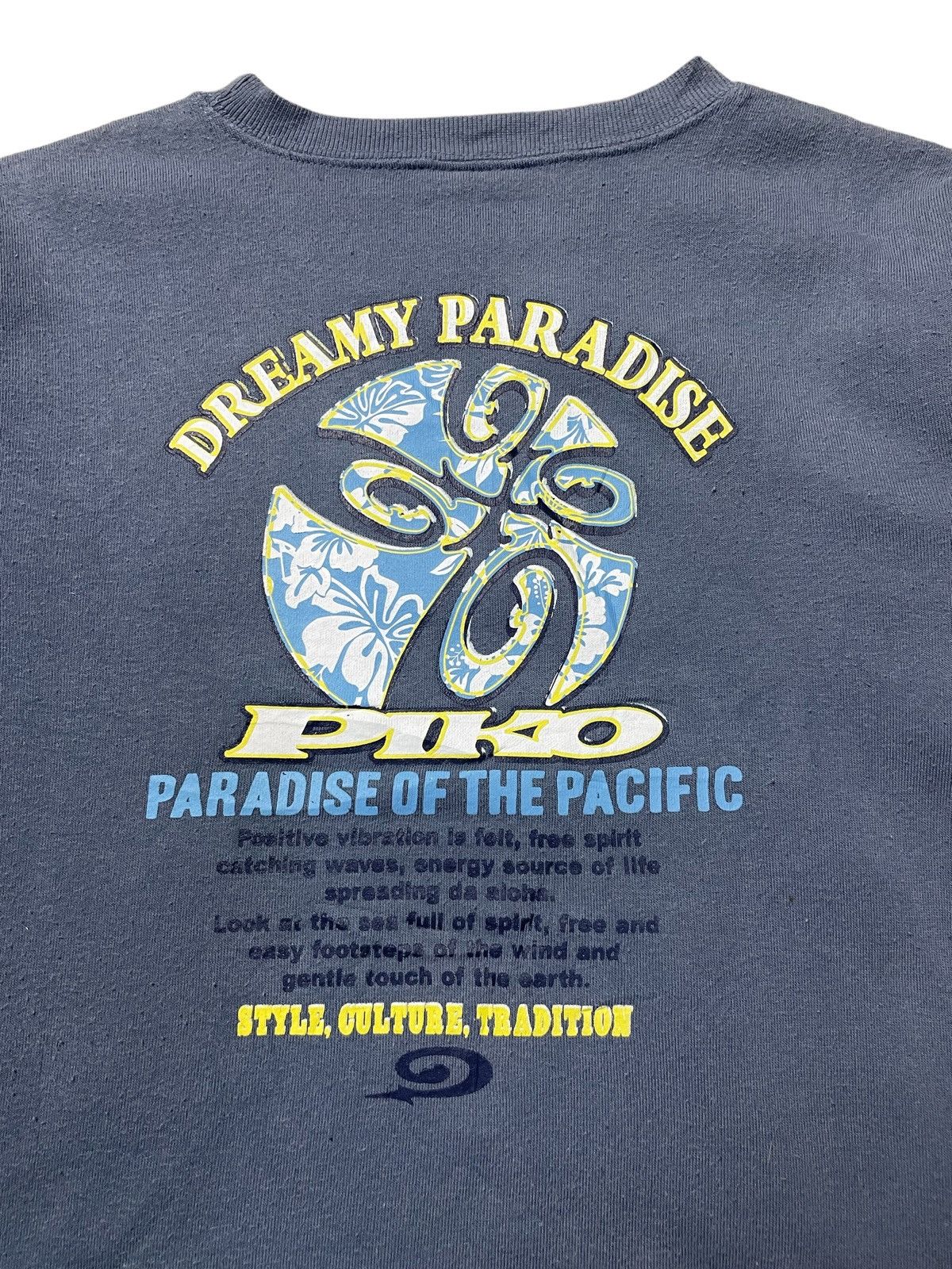 Vintage Vintage PIKO Longboard Surfwear Paradise Pacific Sweatshirt Size S / US 4 / IT 40 - 8 Thumbnail