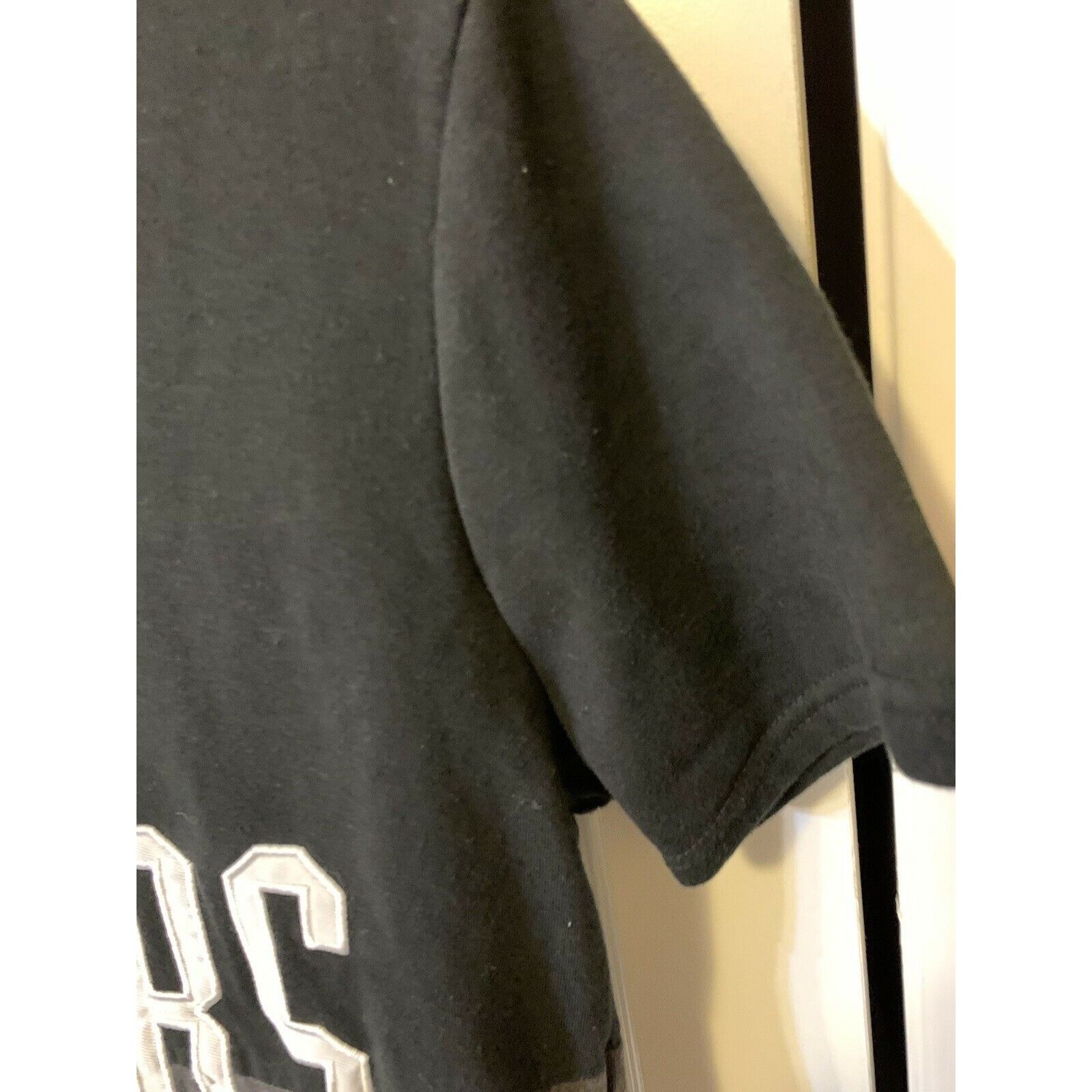 NFL Raiders Men’s Sz S Pullover Style Hoodie Short Sleeve Side P Size US S / EU 44-46 / 1 - 5 Thumbnail