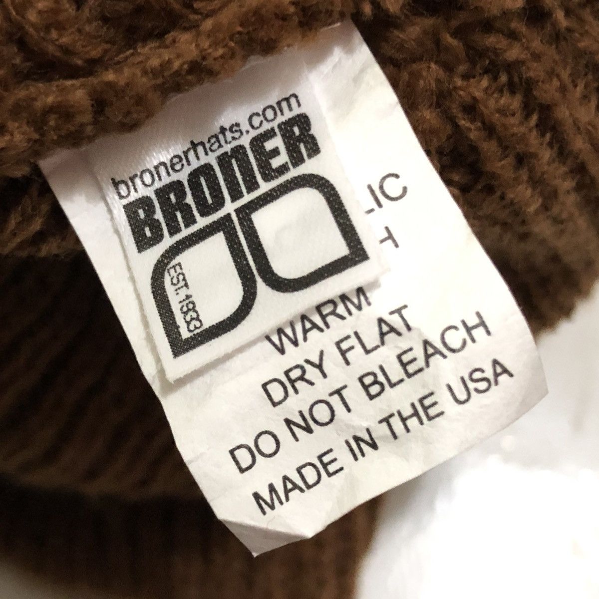 Vintage Broner Hat Balaclava Ski Mask 3 Hole Made In Usa Size ONE SIZE - 5 Thumbnail