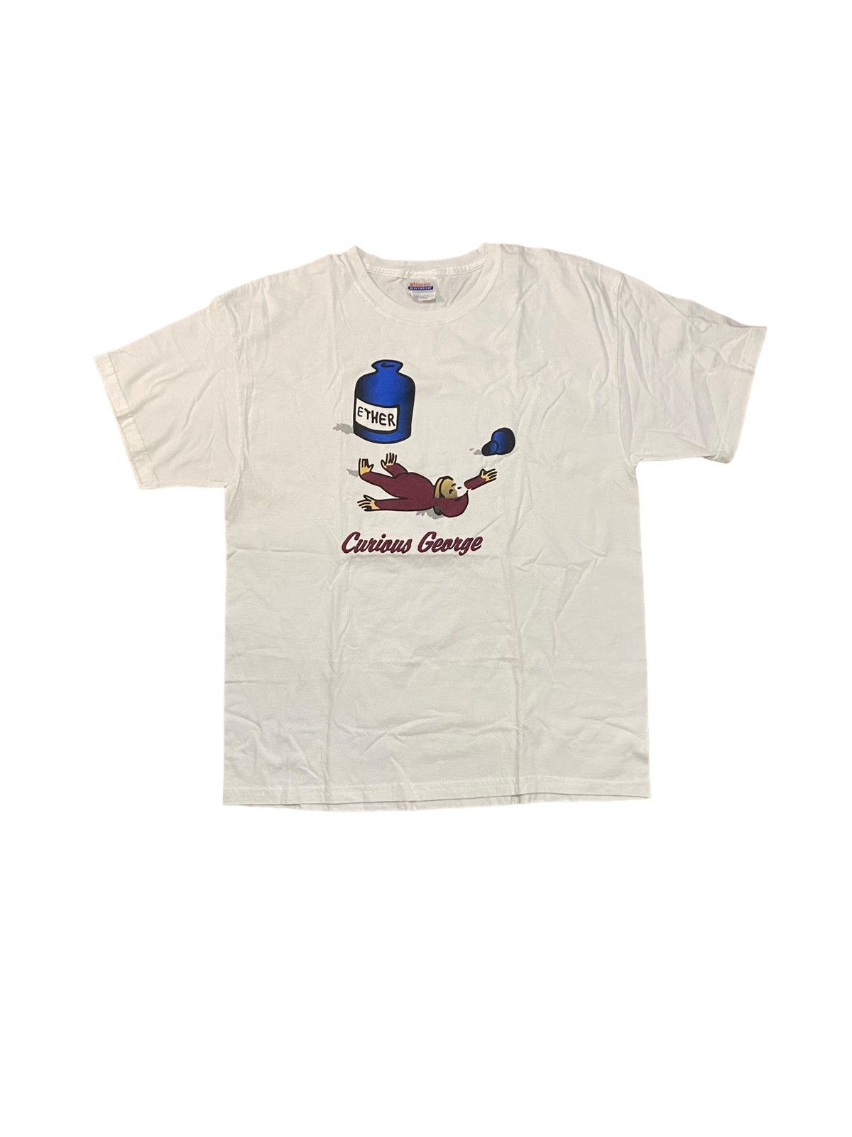 Vintage 90's Deadstock Ether Curious George T-Shirt ///SOLD///