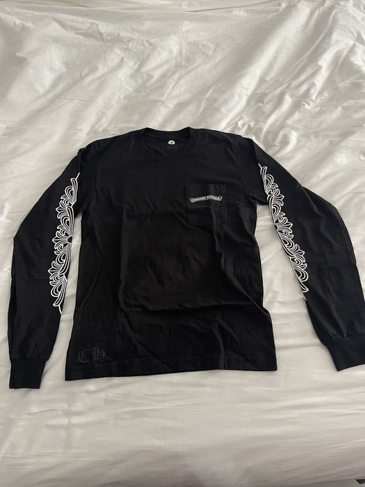 Supreme Dagger Long Sleeve Shirt Black Medium, AUTHENTIC