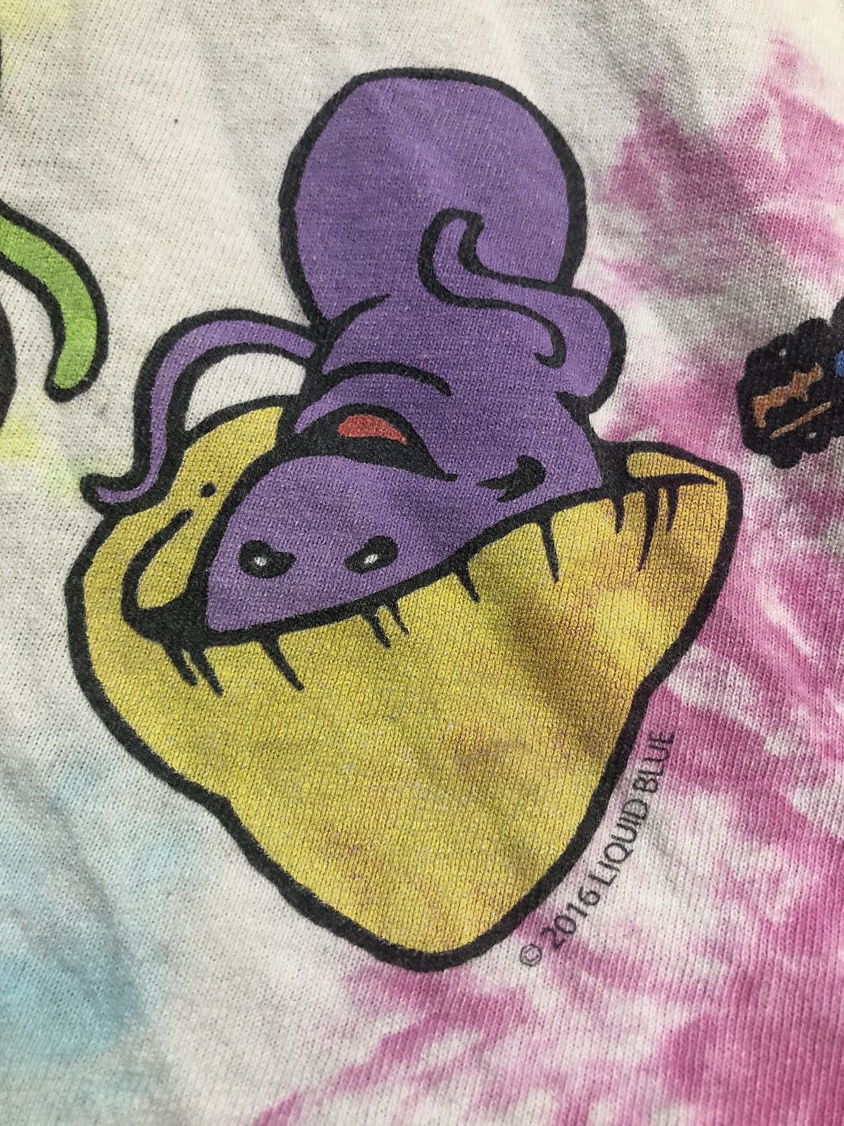 Liquid Blue 2016 Liquid Blue “Marching Mushrooms” Shirt Size US XXL / EU 58 / 5 - 4 Thumbnail