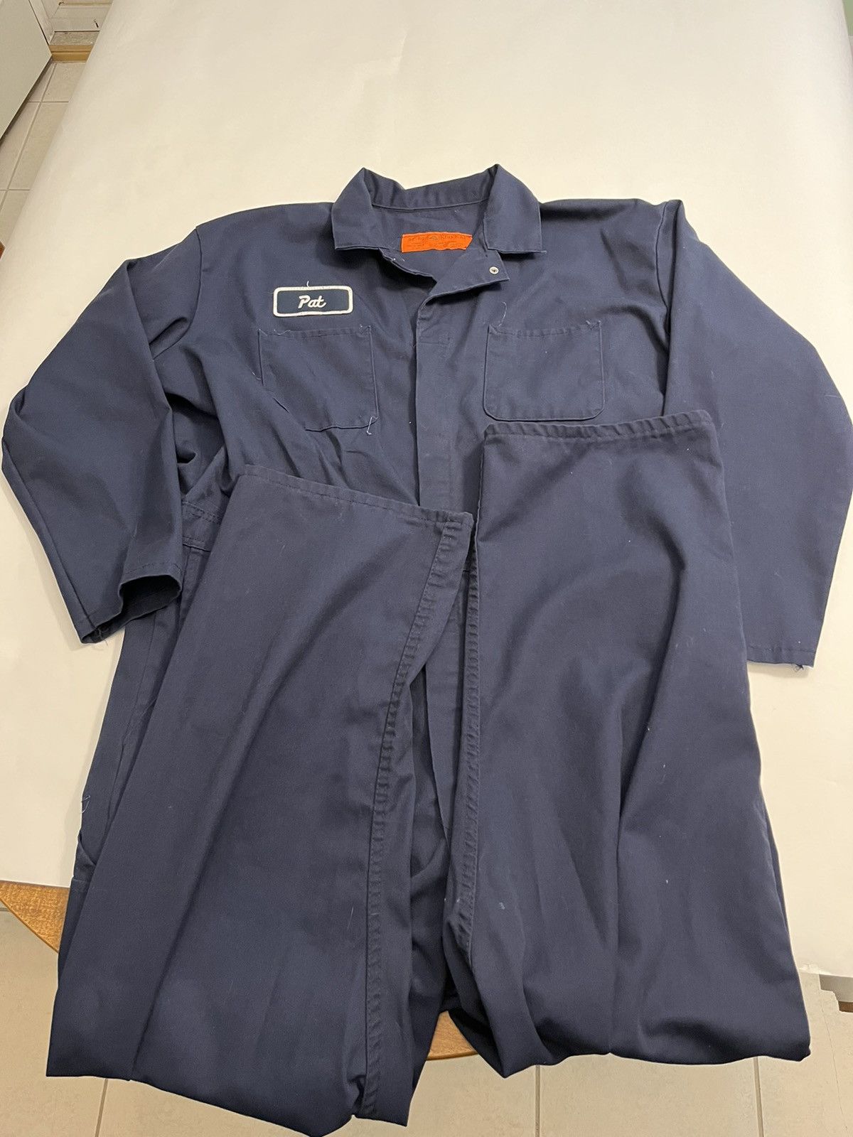 Other Vintage Mechanic Coveralls Blue Size US 44 / EU 60 - 1 Thumbnail