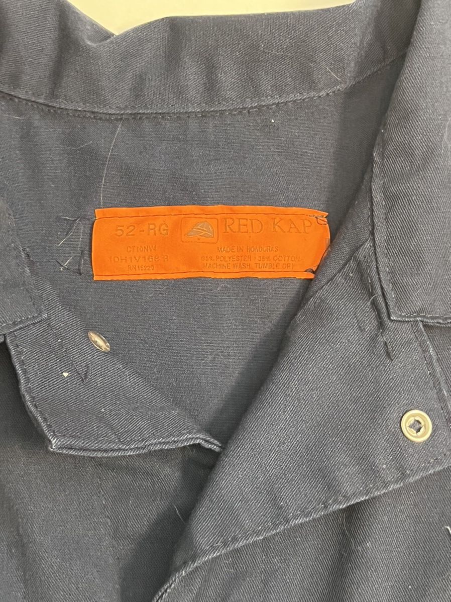 Other Vintage Mechanic Coveralls Blue Size US 44 / EU 60 - 5 Thumbnail