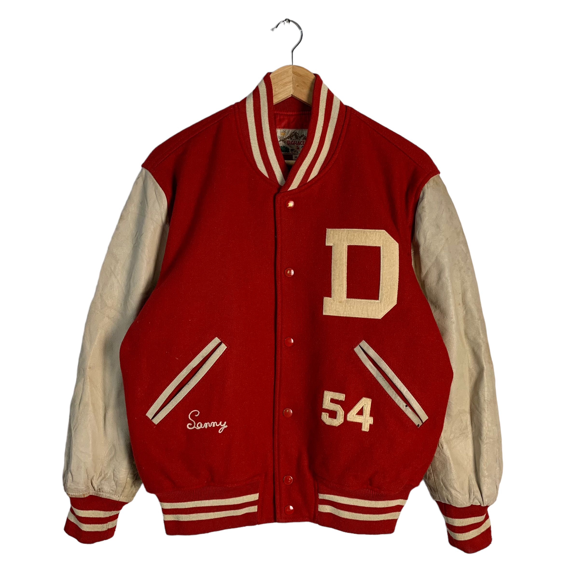 Japanese Brand D. Grace Calif Hockey Varsity Jacket Size US M / EU 48-50 / 2 - 7 Thumbnail