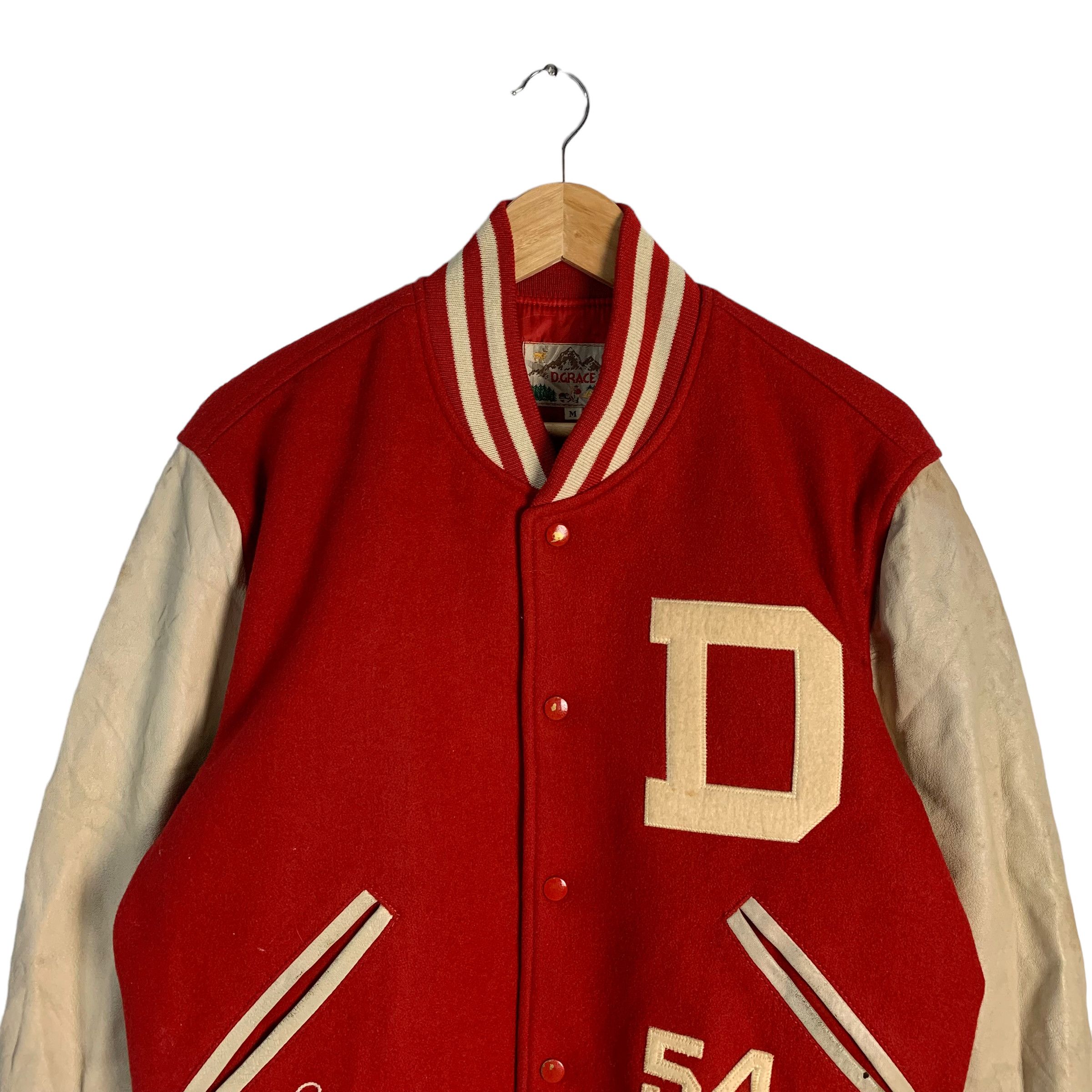 Japanese Brand D. Grace Calif Hockey Varsity Jacket Size US M / EU 48-50 / 2 - 9 Thumbnail