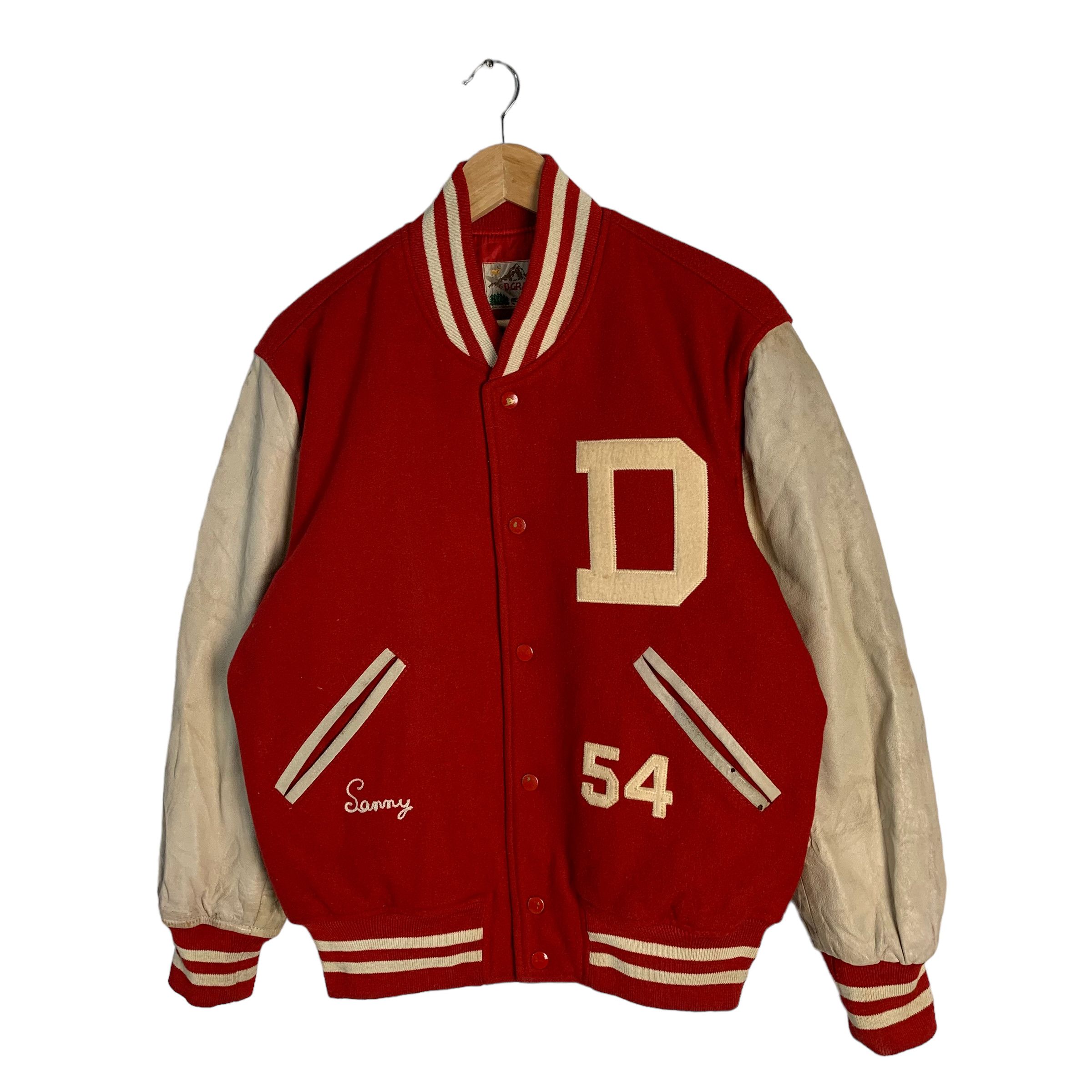 Japanese Brand D. Grace Calif Hockey Varsity Jacket Size US M / EU 48-50 / 2 - 8 Thumbnail