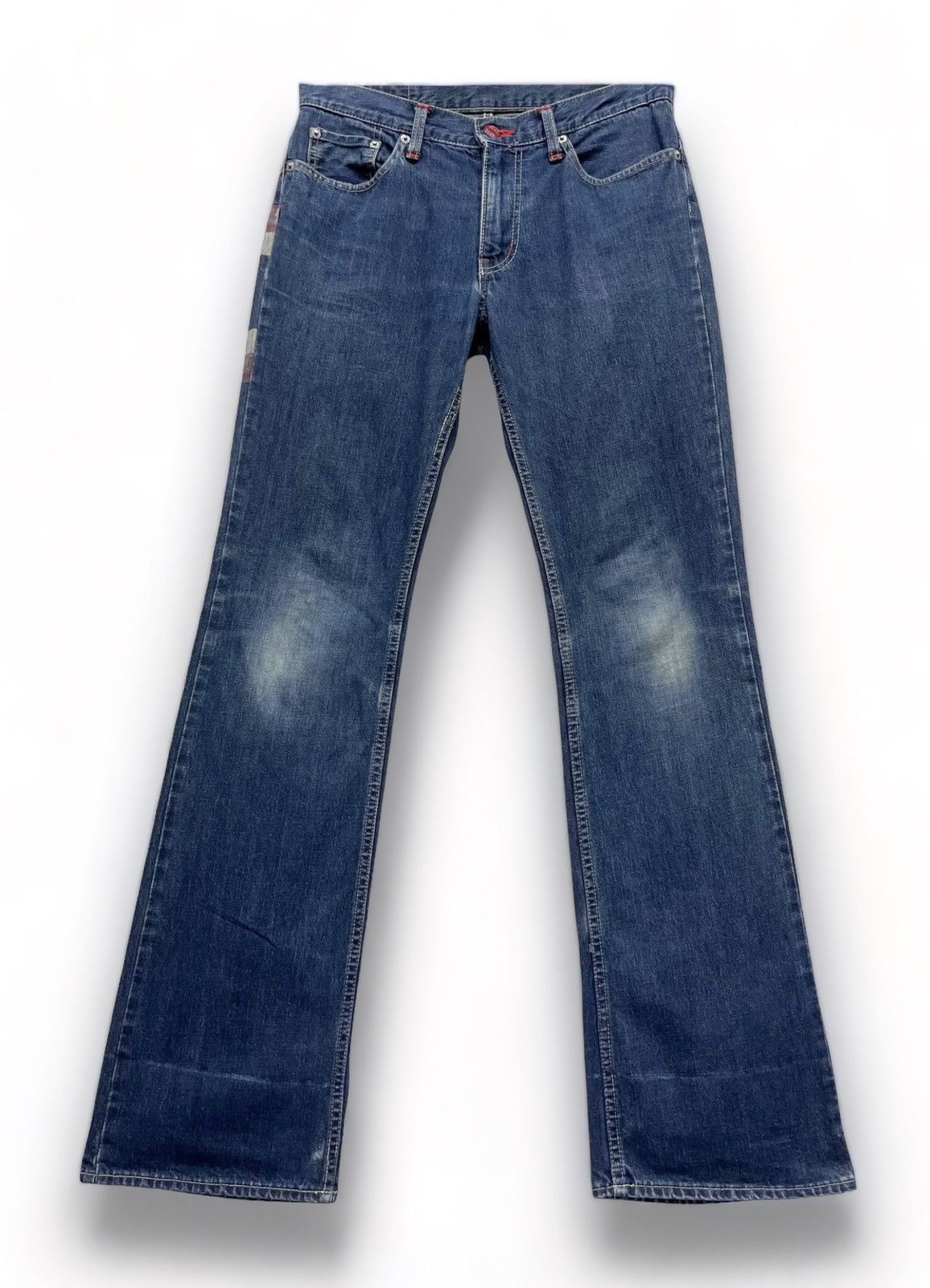Hysteric Glamour SICK90’s FLARE💥HYSTERIC GLAMOUR KINKY Denim Made In Japan🔥 Size US 30 / EU 46 - 3 Thumbnail