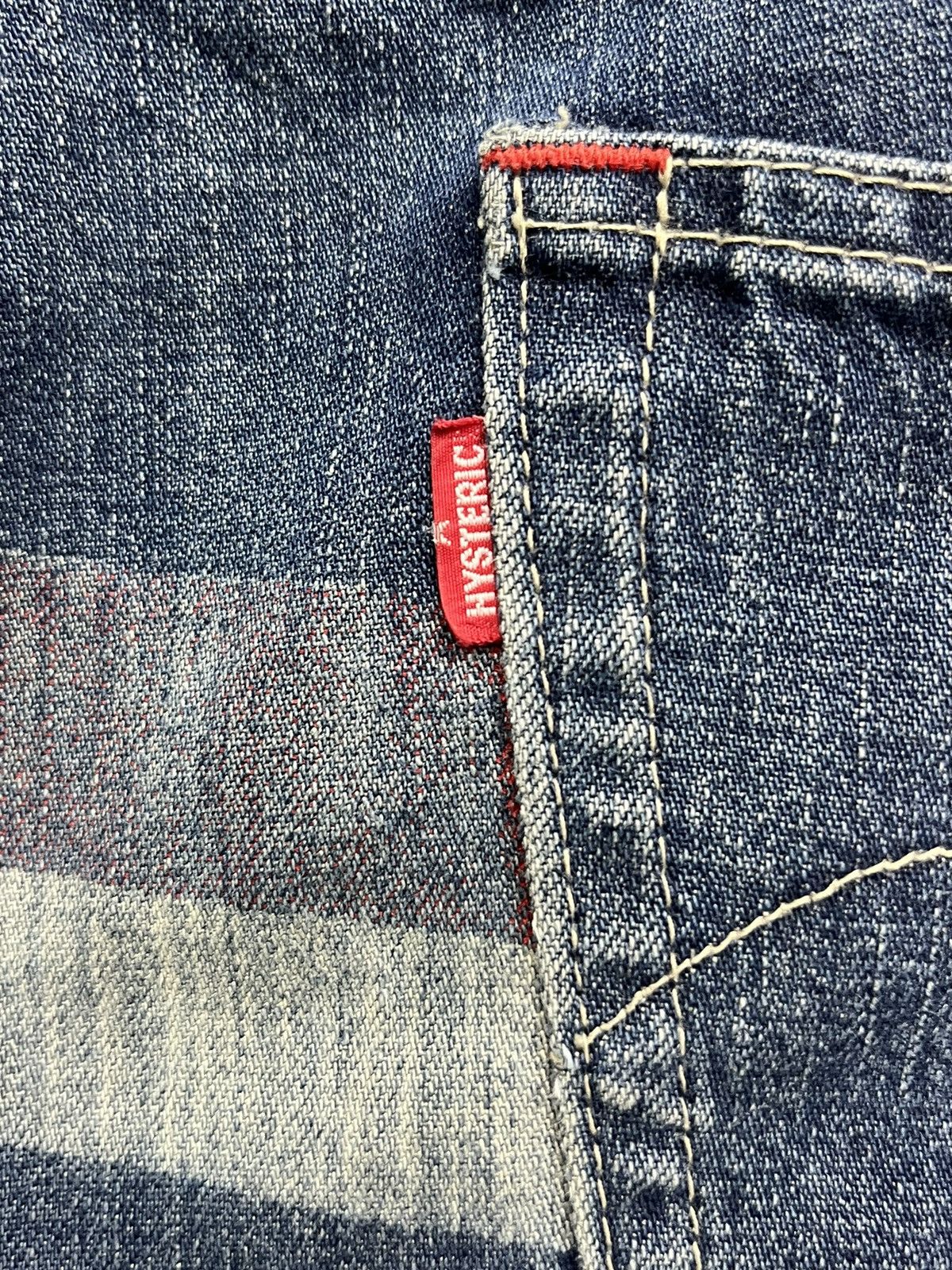 Hysteric Glamour SICK90’s FLARE💥HYSTERIC GLAMOUR KINKY Denim Made In Japan🔥 Size 30" / US 8 / IT 44 - 11 Thumbnail