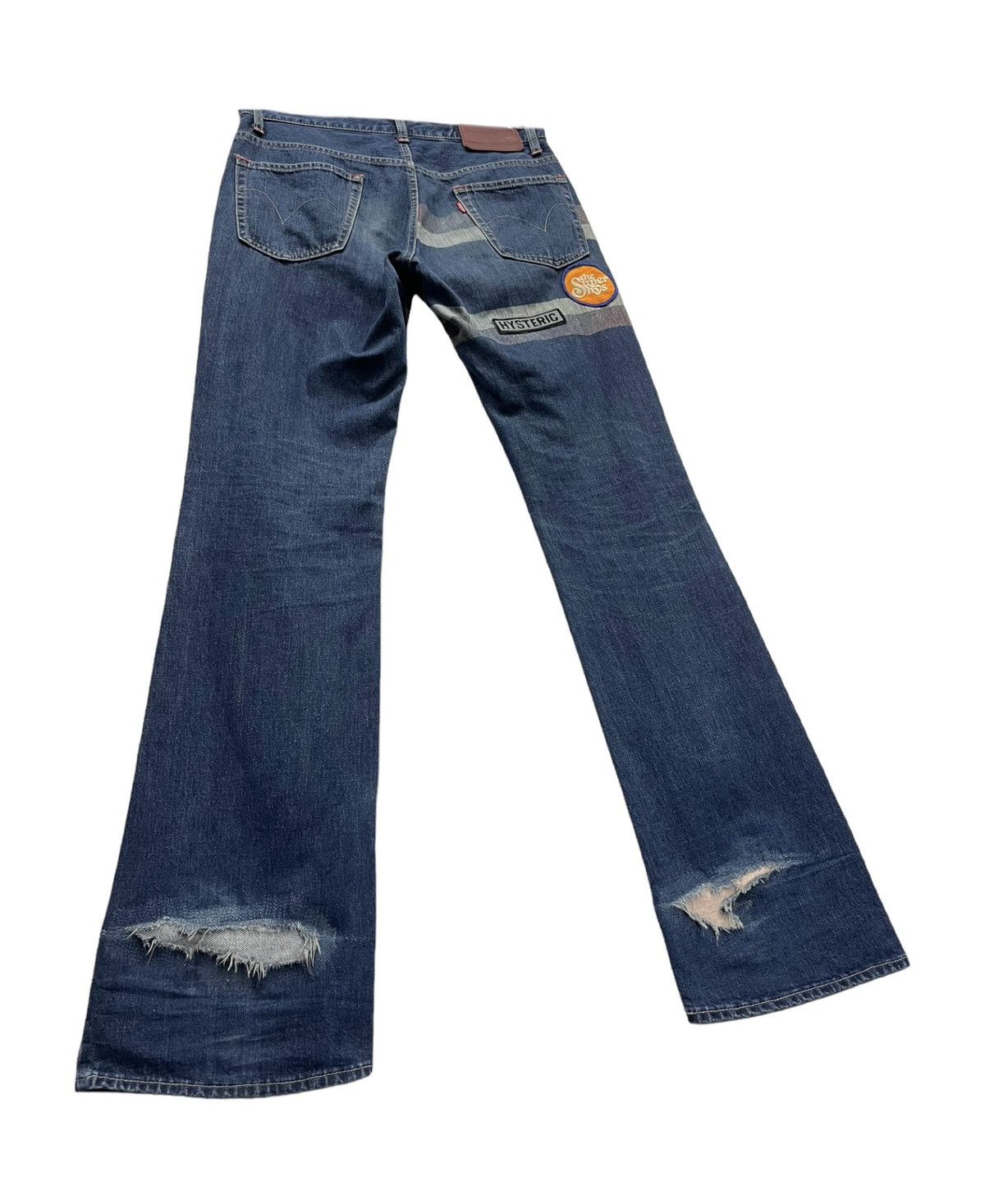 Hysteric Glamour SICK90’s FLARE💥HYSTERIC GLAMOUR KINKY Denim Made In Japan🔥 Size US 30 / EU 46 - 4 Thumbnail