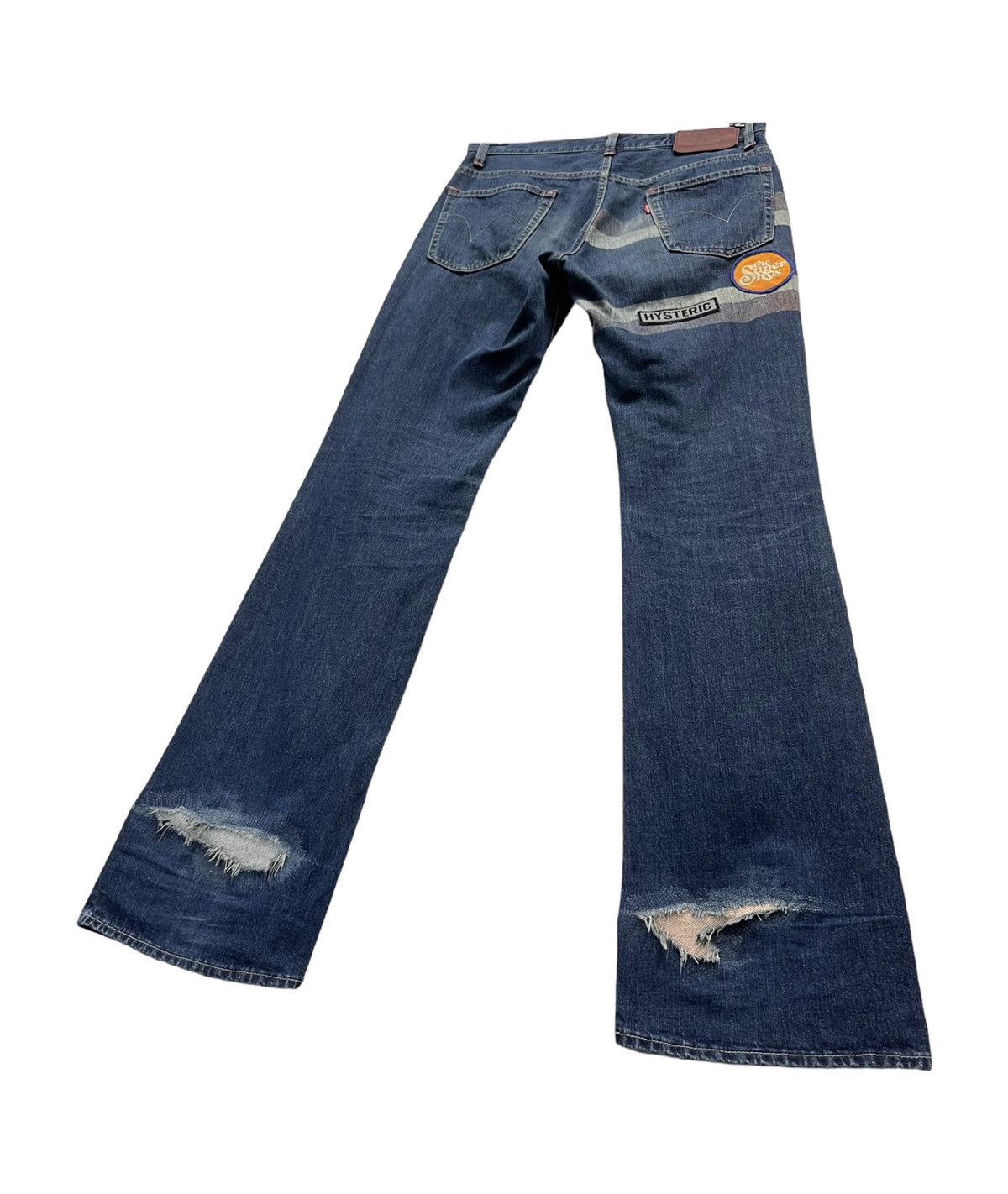 Hysteric Glamour SICK90’s FLARE💥HYSTERIC GLAMOUR KINKY Denim Made In Japan🔥 Size US 30 / EU 46 - 5 Thumbnail