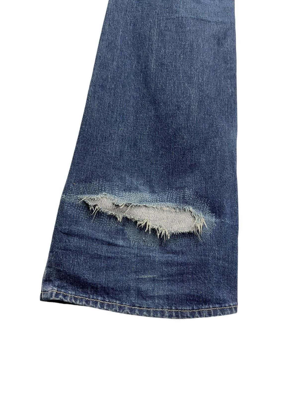 Hysteric Glamour SICK90’s FLARE💥HYSTERIC GLAMOUR KINKY Denim Made In Japan🔥 Size 30" / US 8 / IT 44 - 6 Thumbnail