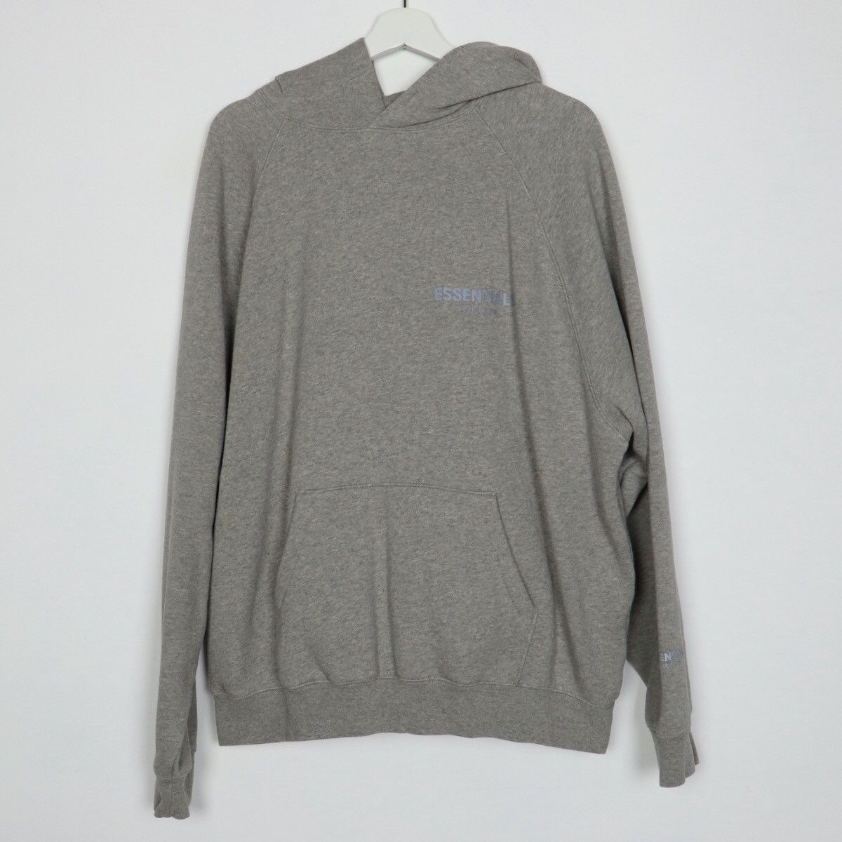 image of Essentials Grey Hoodie 3M, Men's (Size Large)