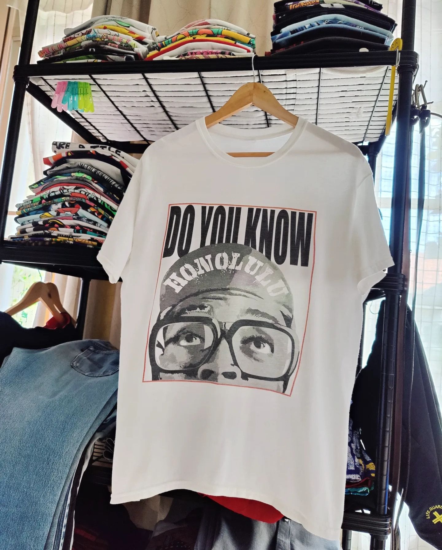 Vintage Spike Lee​ - Do you know Hanolulu Size US L / EU 52-54 / 3 - 3 Thumbnail