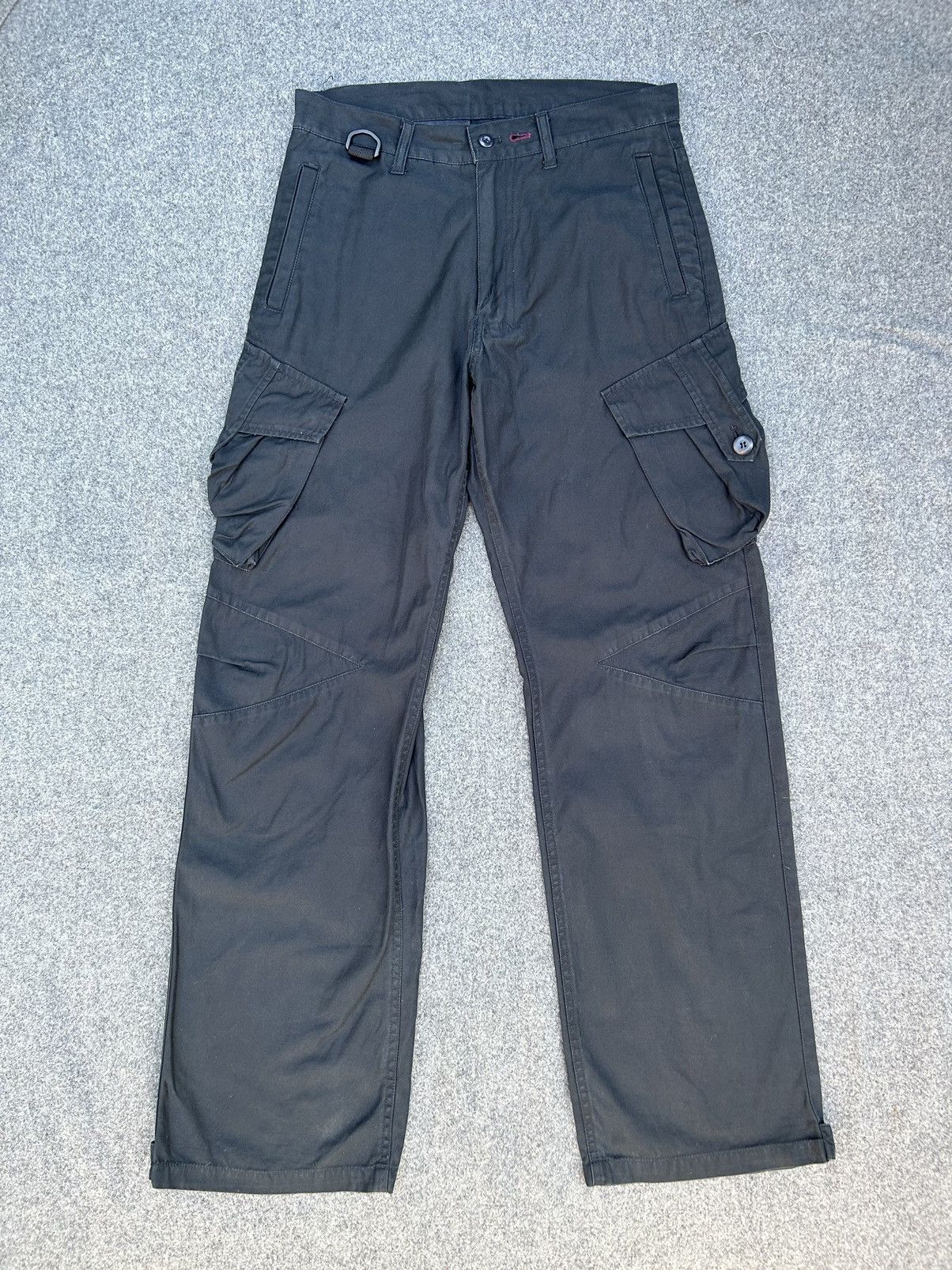 image of If Six Was Nine x Ppfm Adjustable Cargo Pants in Black, Men's (Size 30)