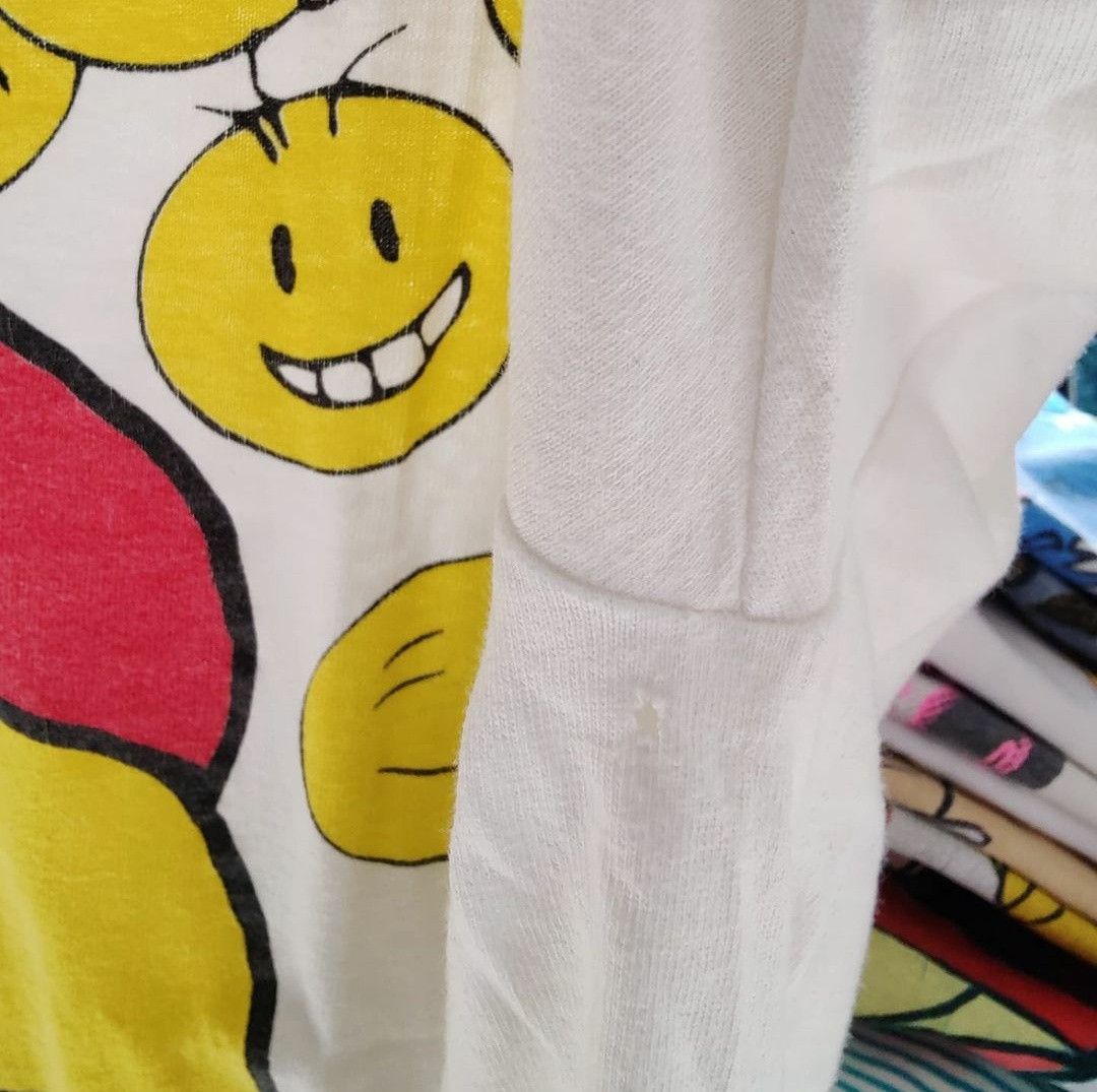 Vintage vtg90s - Smiley Big Face 🙃🙂🙃 Size US XXL / EU 58 / 5 - 9 Thumbnail