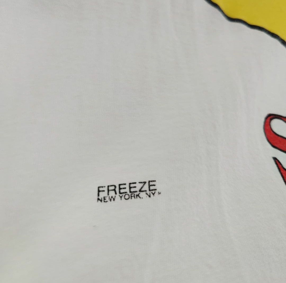 Vintage vtg90s - Smiley Big Face 🙃🙂🙃 Size US XXL / EU 58 / 5 - 2 Thumbnail
