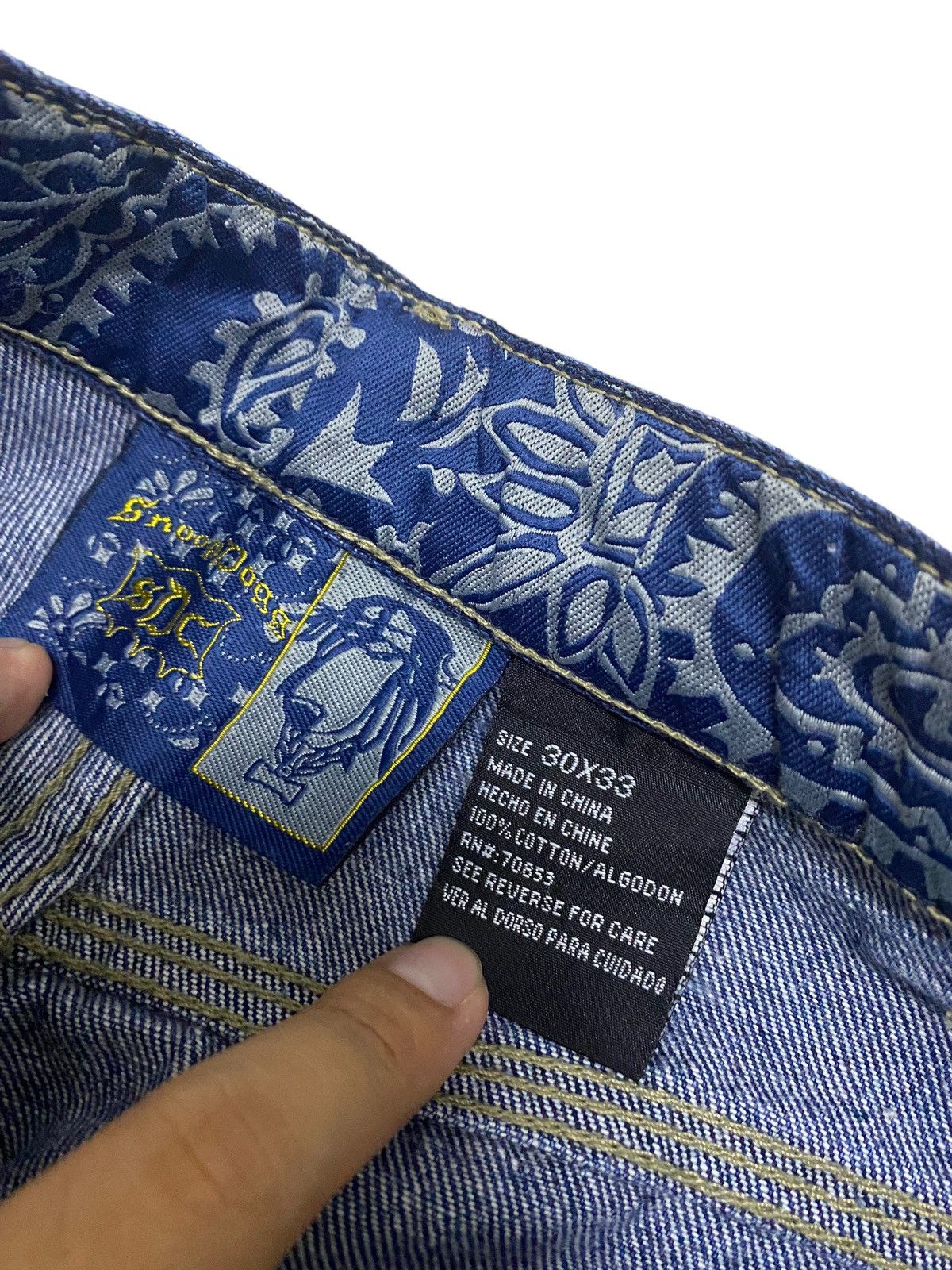 Snoop Dogg Snoop Dogg Baggy Rap Jean Size US 29 - 6 Thumbnail