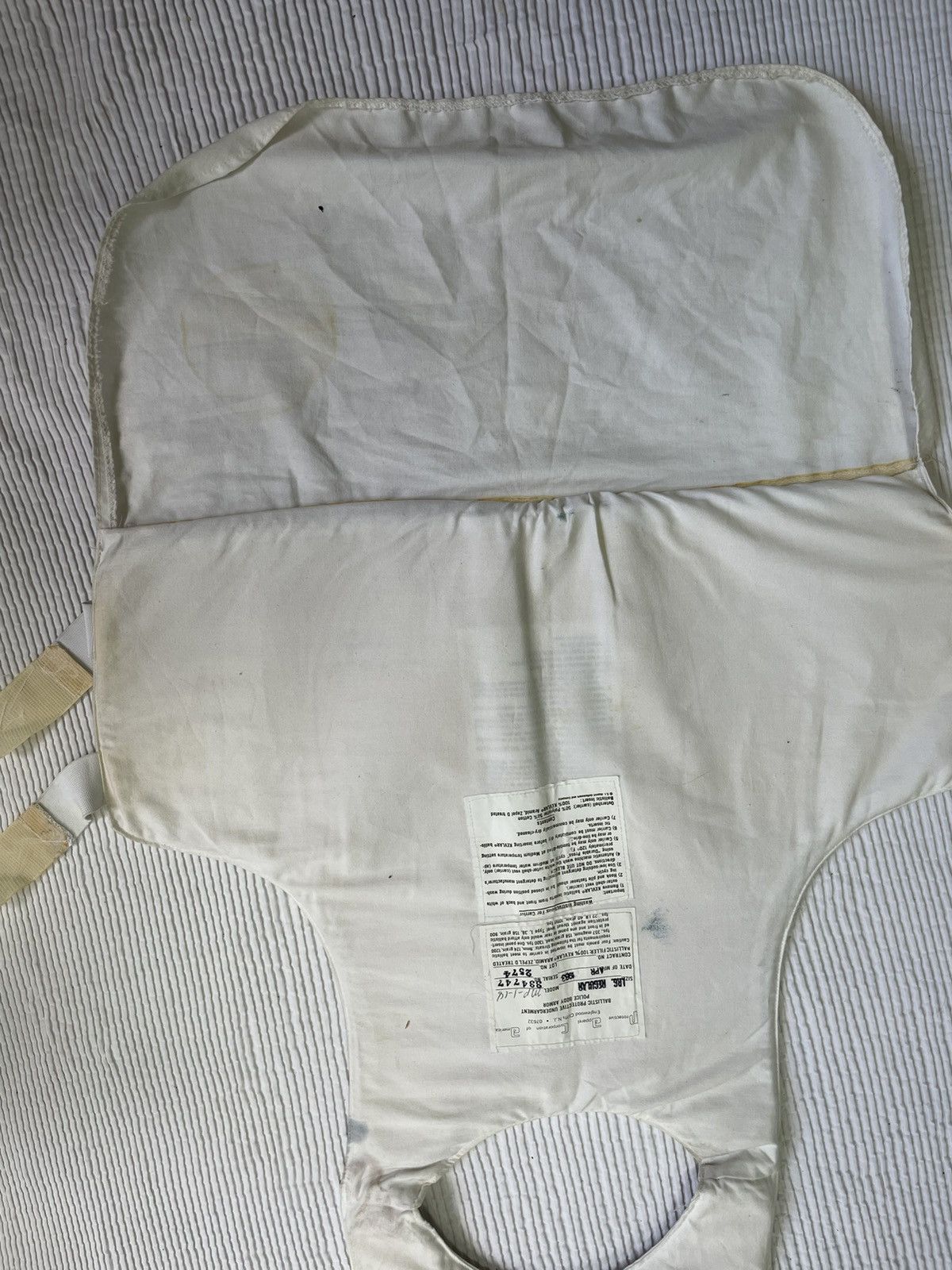 Vintage Ballistic Vest White Size US M / EU 48-50 / 2 - 13 Thumbnail