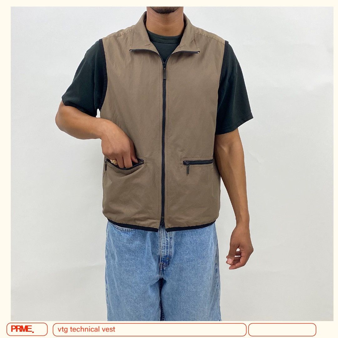 Esprit × Vintage vintage Y2K ESPRIT Technical zip-up vest Size US M / EU 48-50 / 2 - 1 Thumbnail